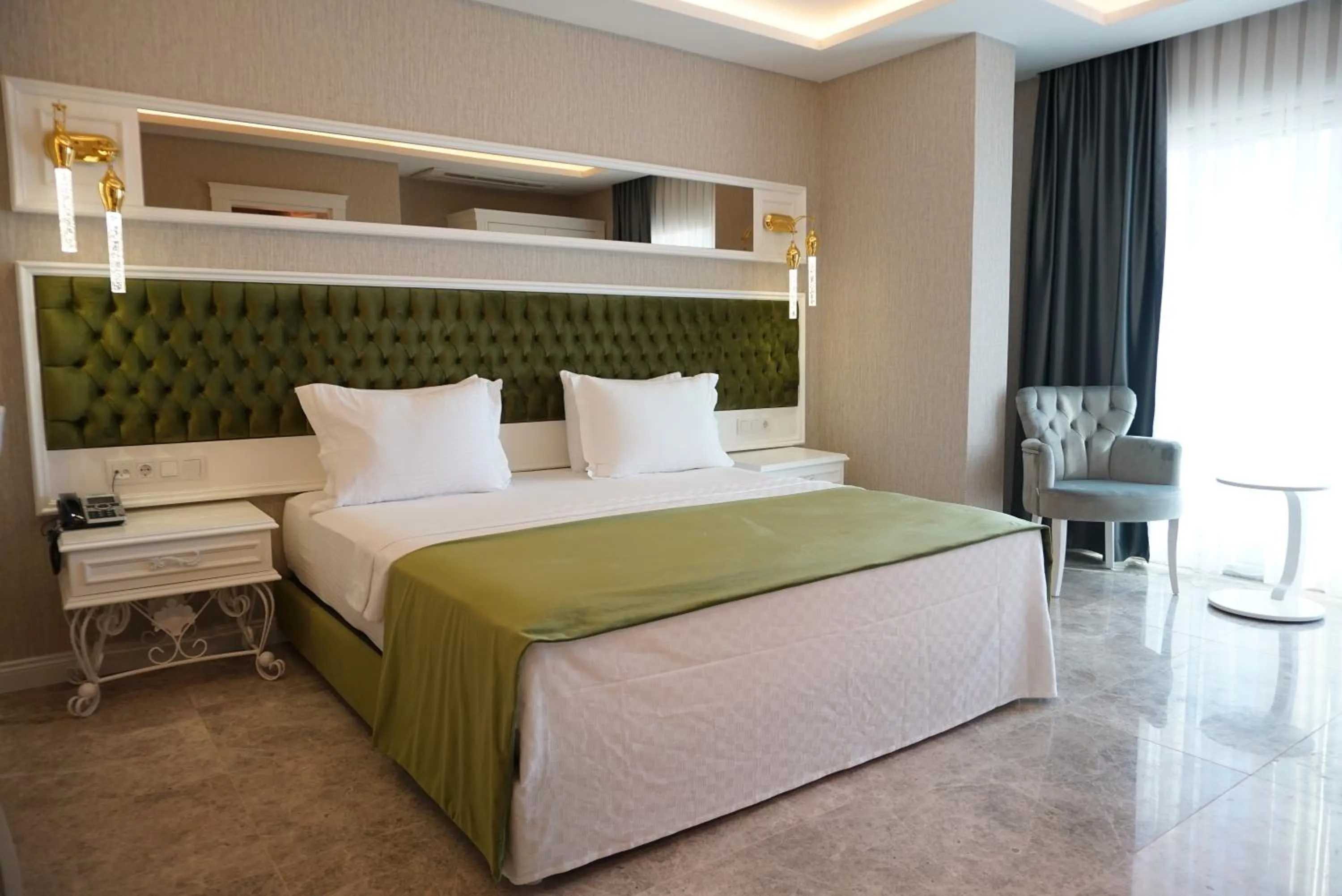 Bed in Kıvrakzade Otel