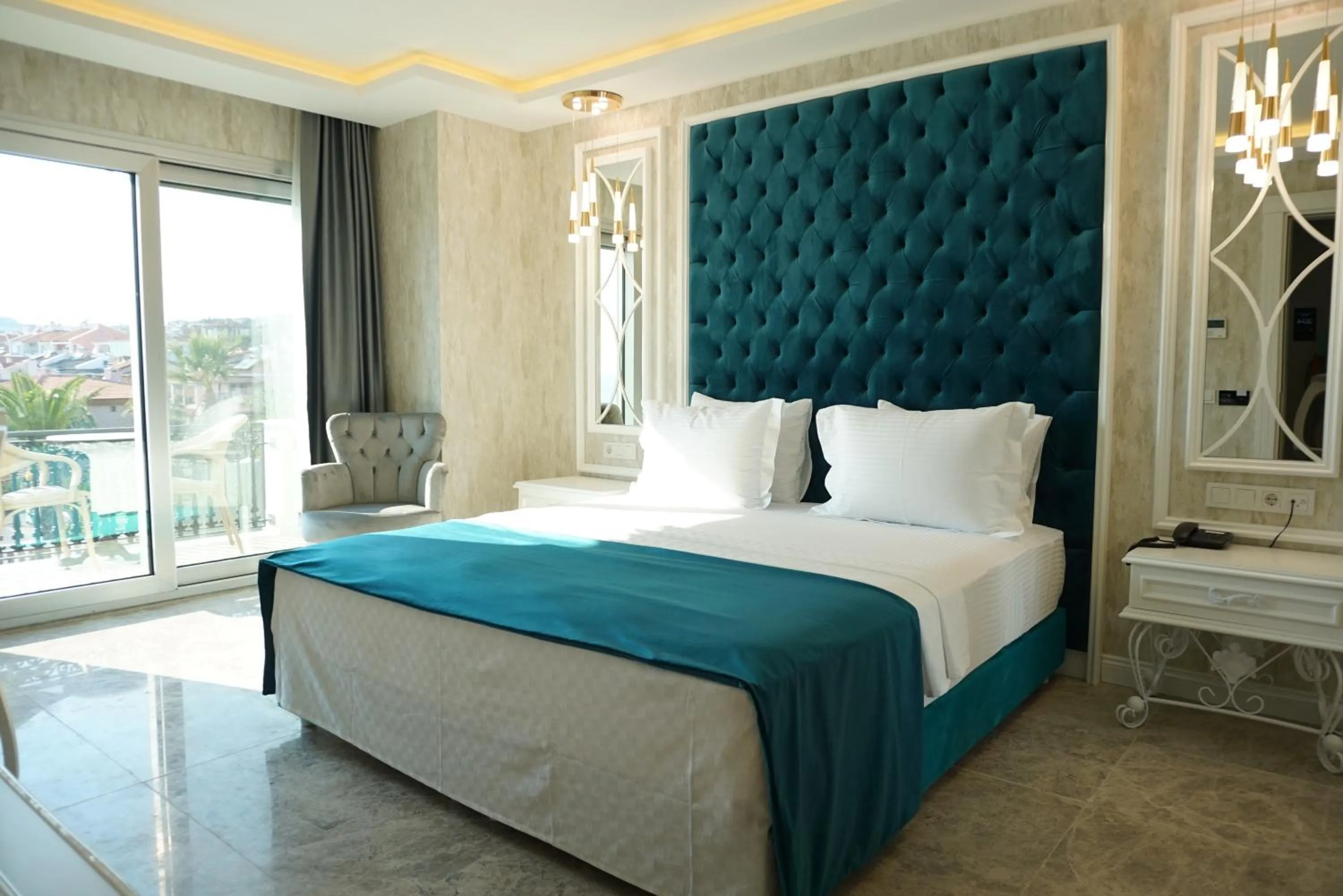 Bed in Kıvrakzade Otel