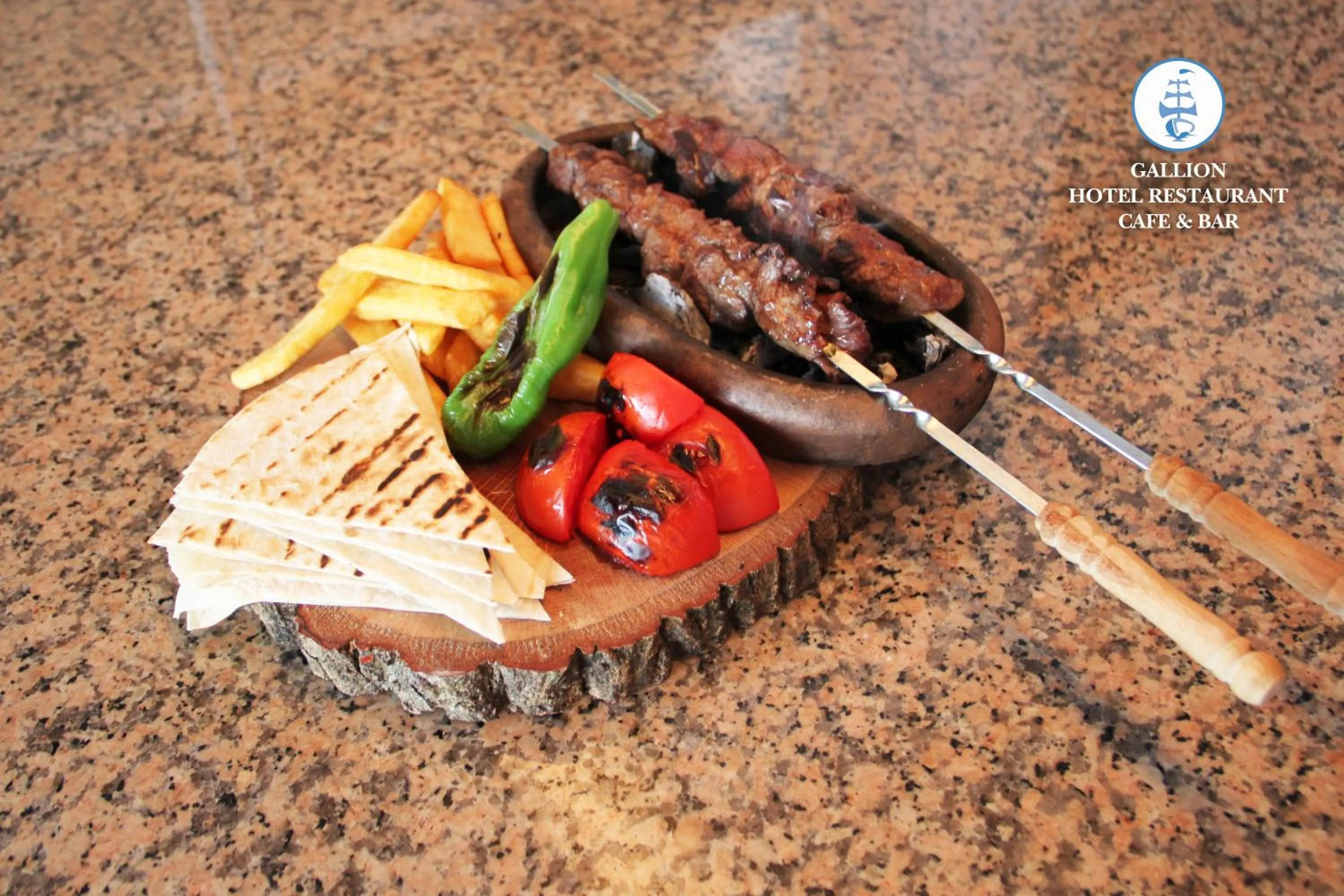 Food close-up in Gallion Hotel