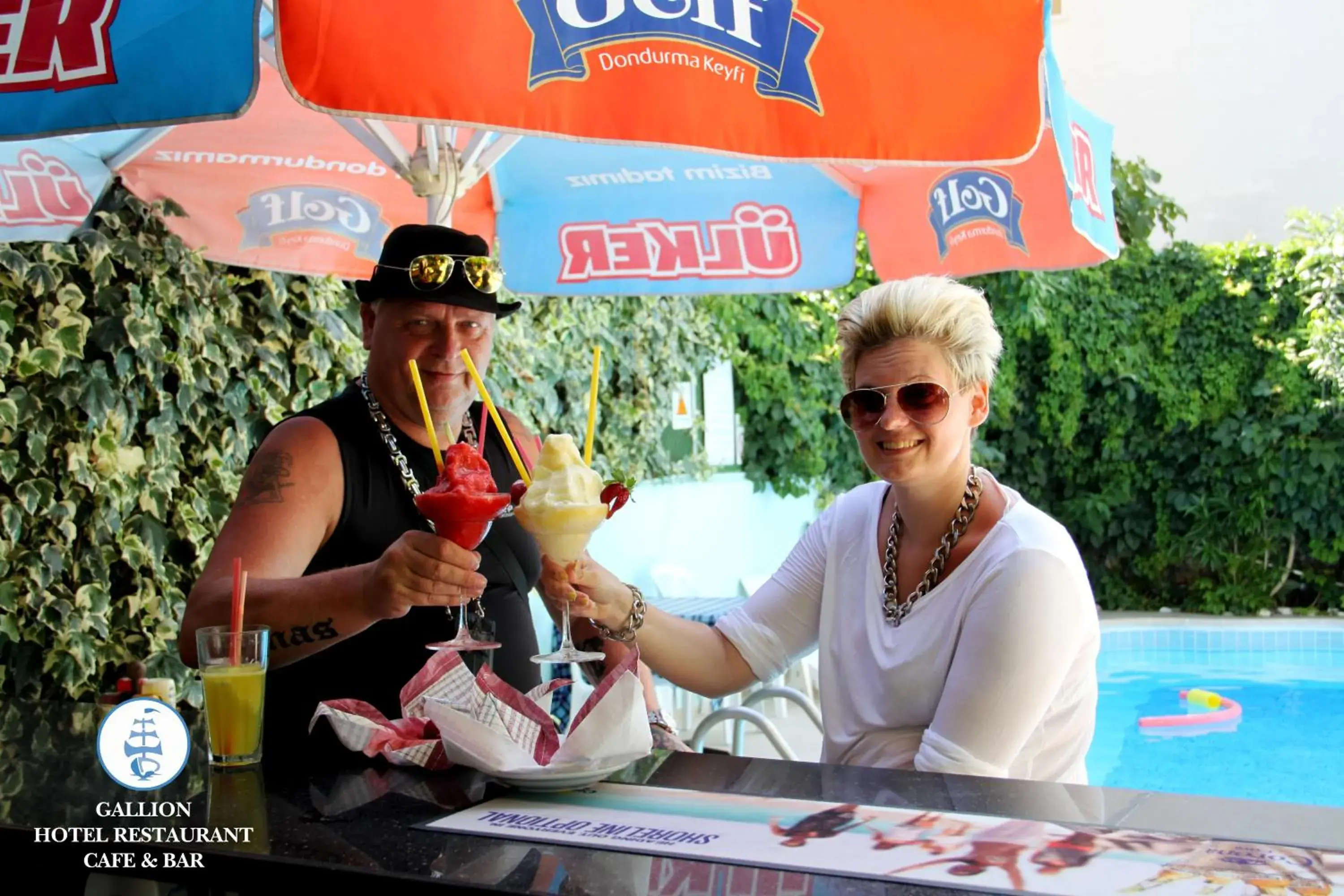 Swimming pool in Gallion Hotel Swimming pool in Gallion Hotel