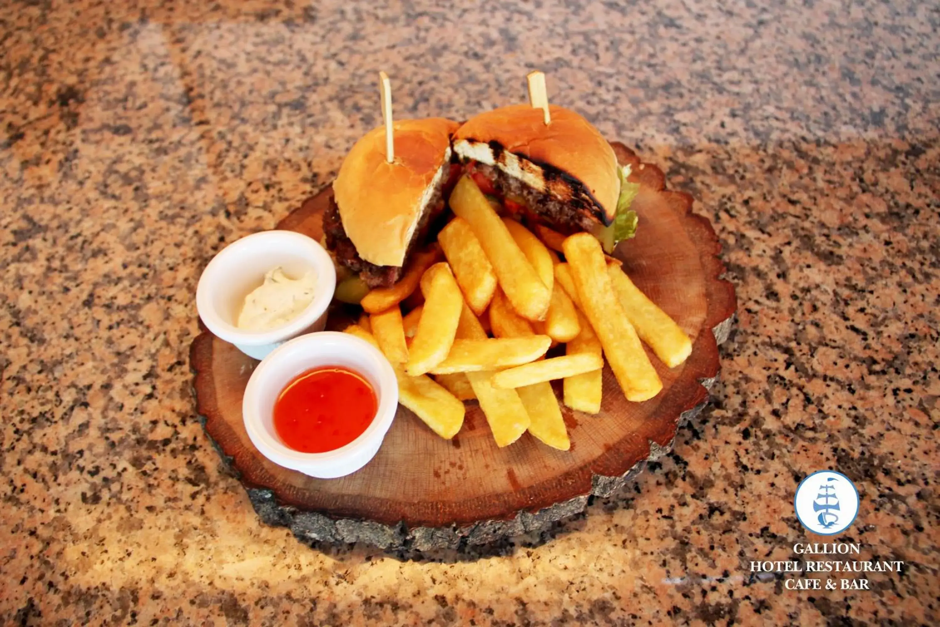 Food close-up in Gallion Hotel Food close-up in Gallion Hotel