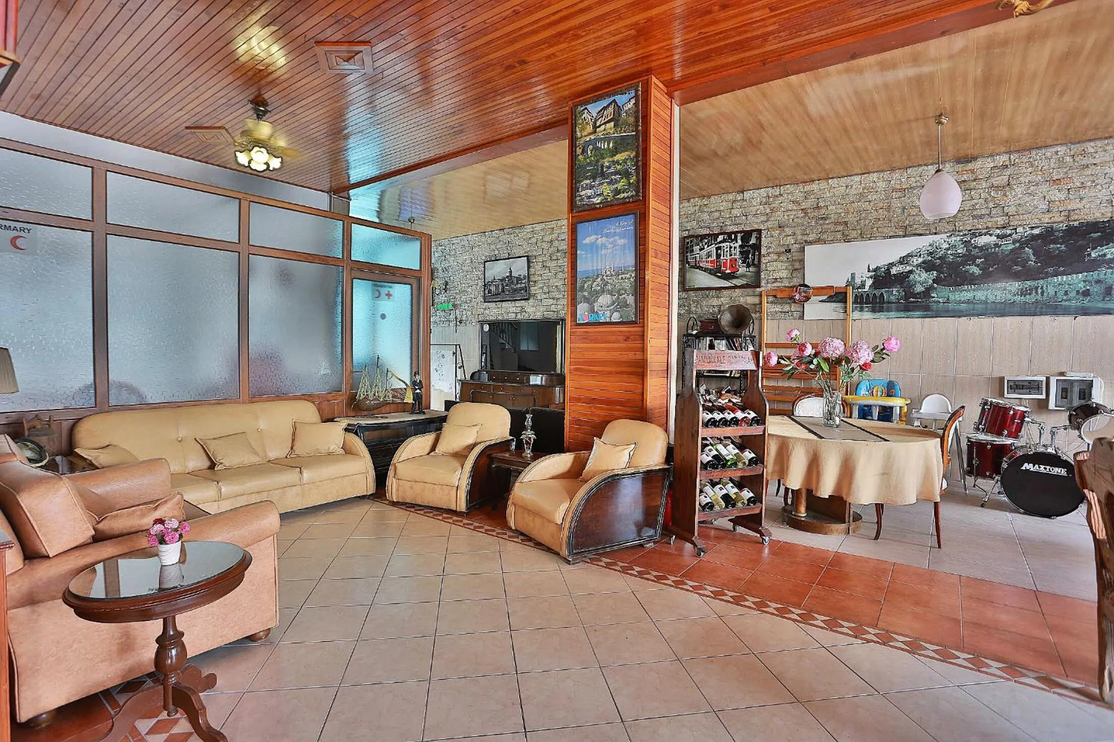 On site in Gallion Hotel