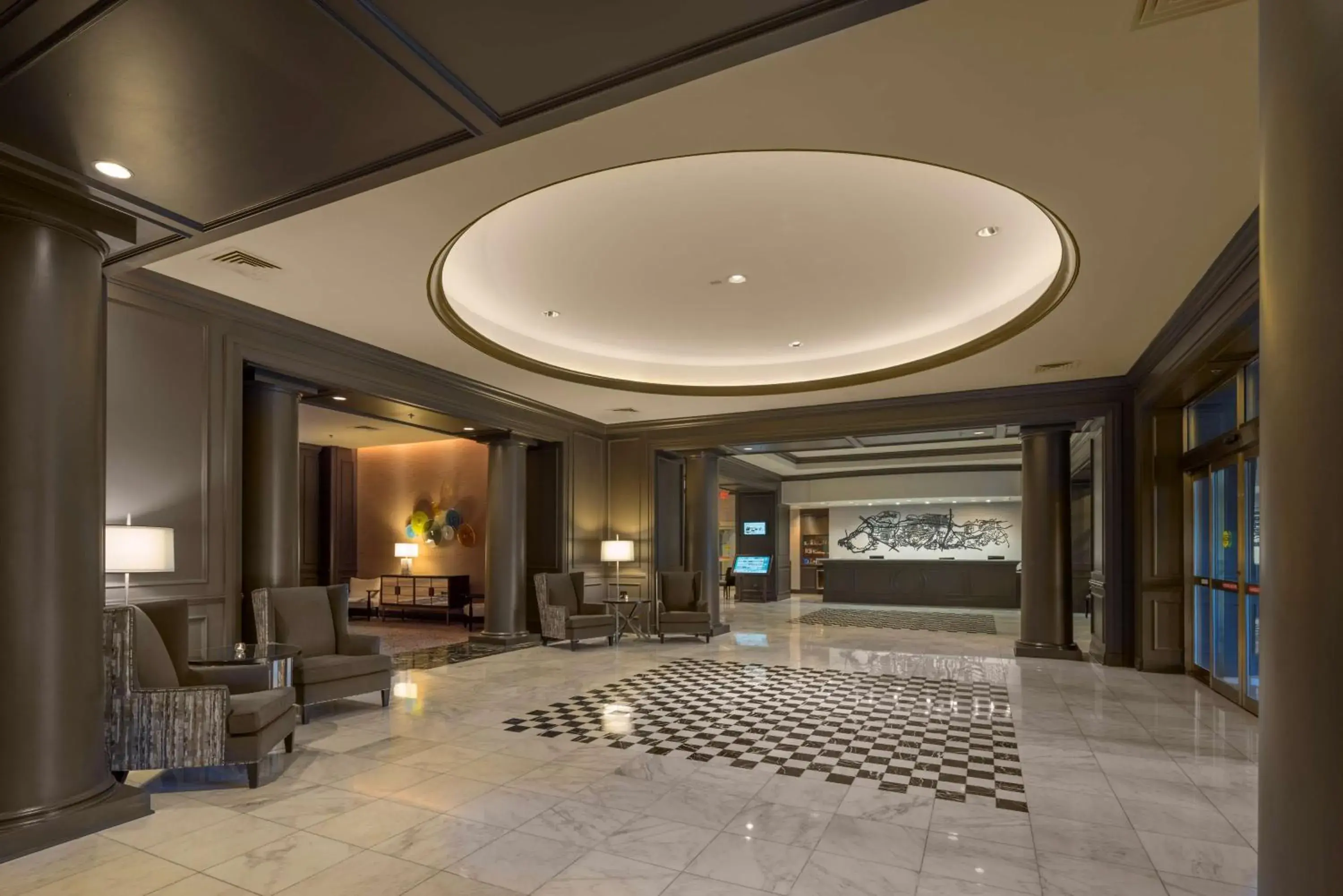 Lobby or reception in Hilton Alexandria Old Town Lobby or reception in Hilton Alexandria Old Town