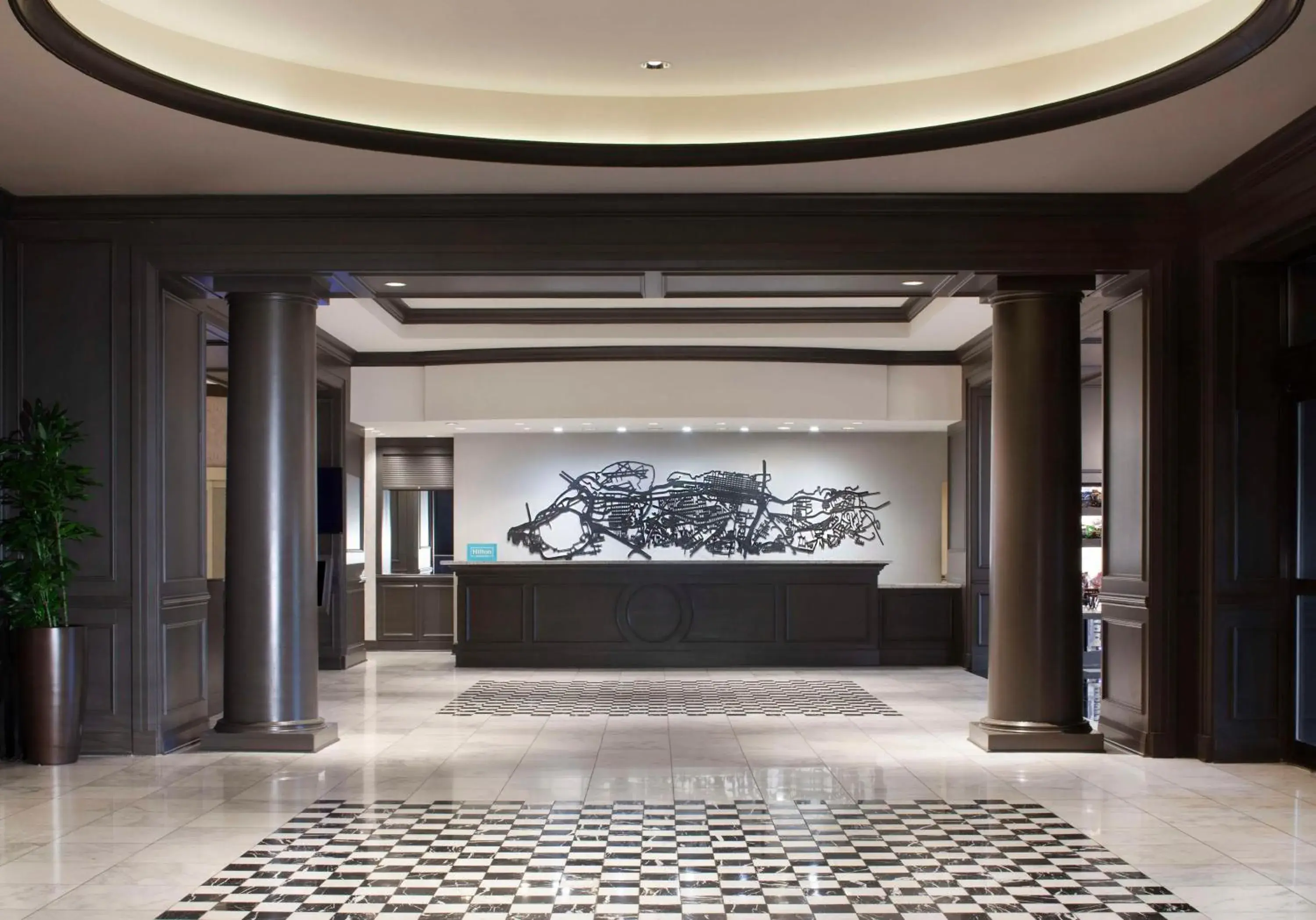 Lobby or reception in Hilton Alexandria Old Town Lobby or reception in Hilton Alexandria Old Town