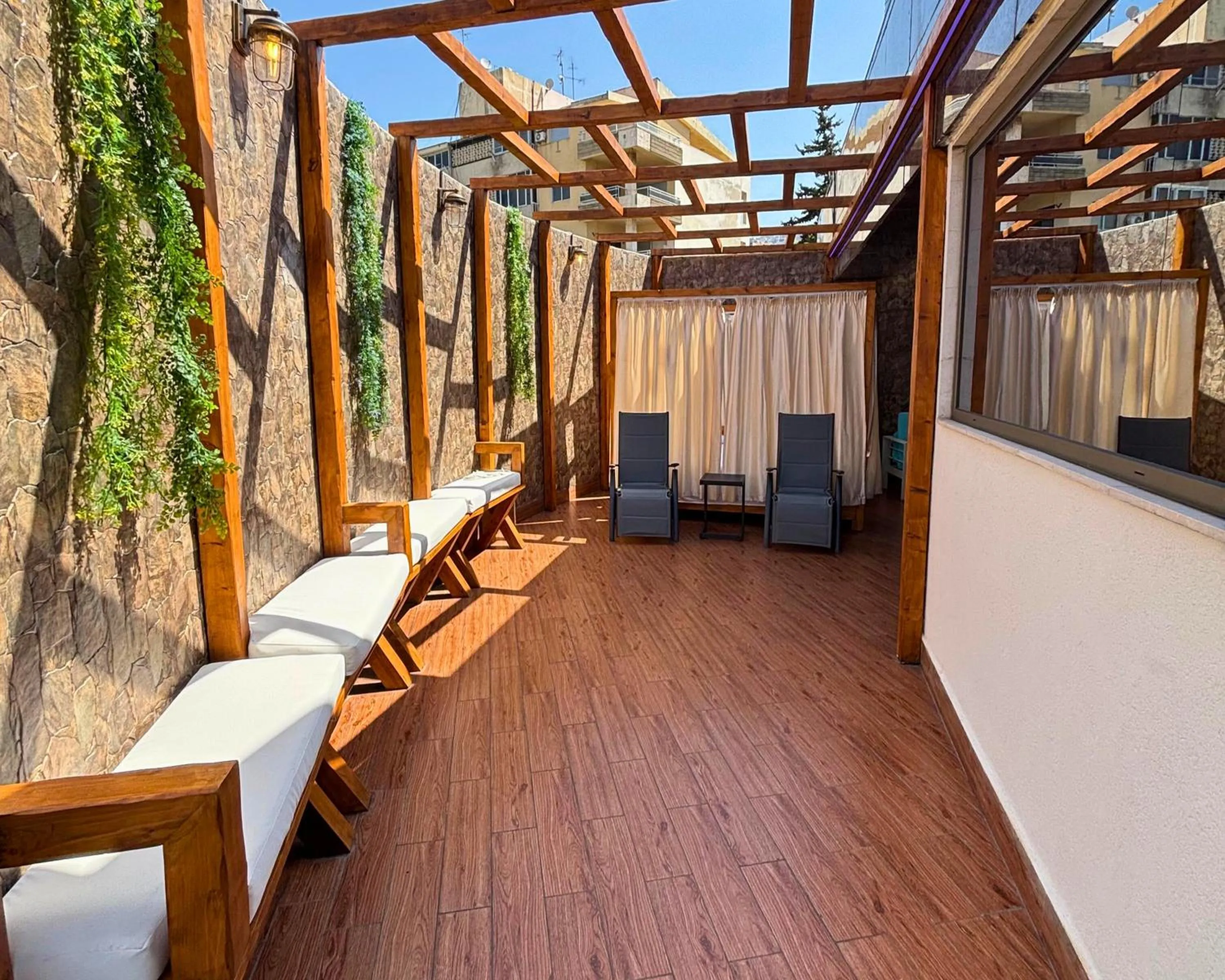 Seating area in Hotel Xperience