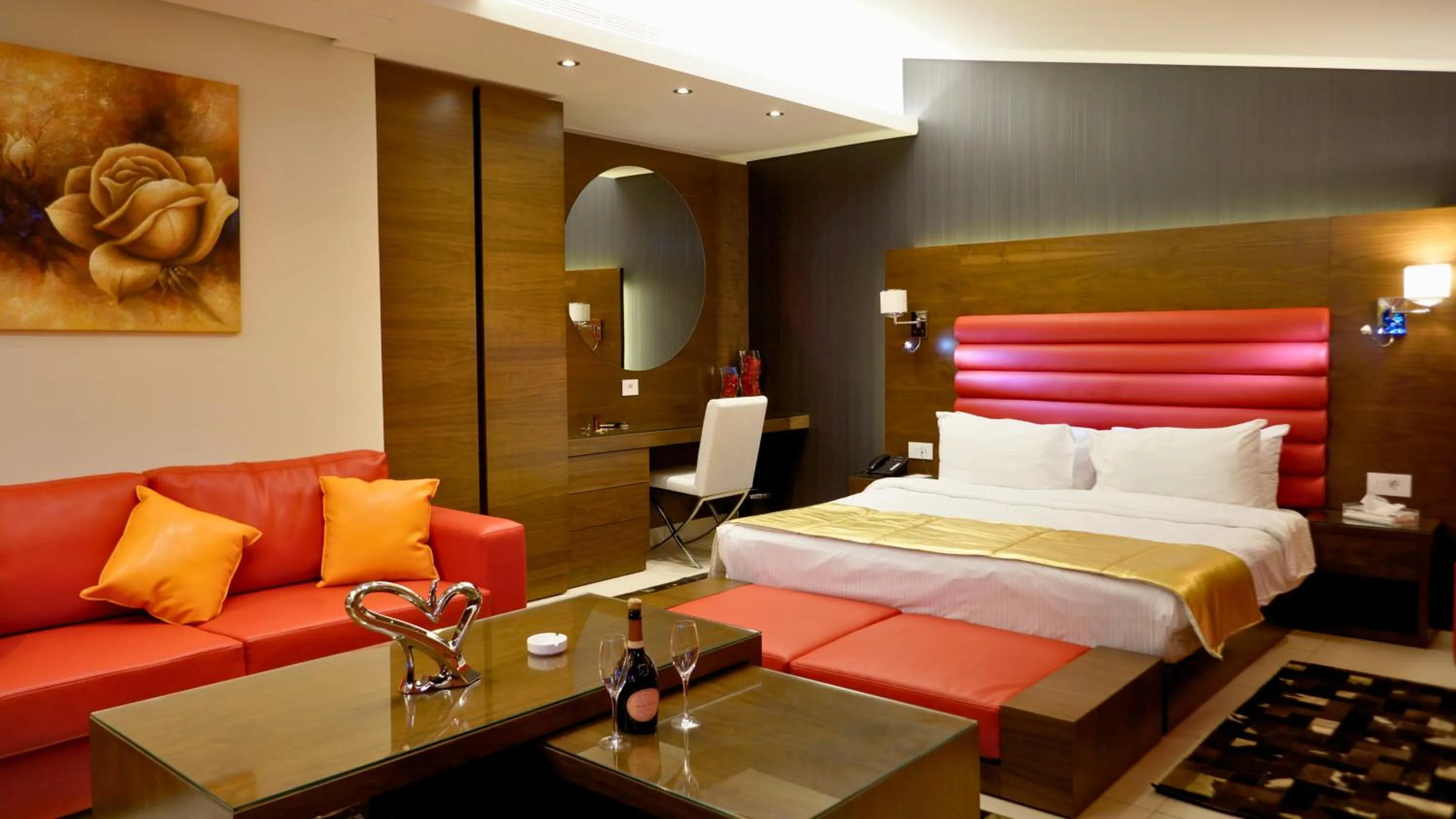 Bed in Hotel Xperience