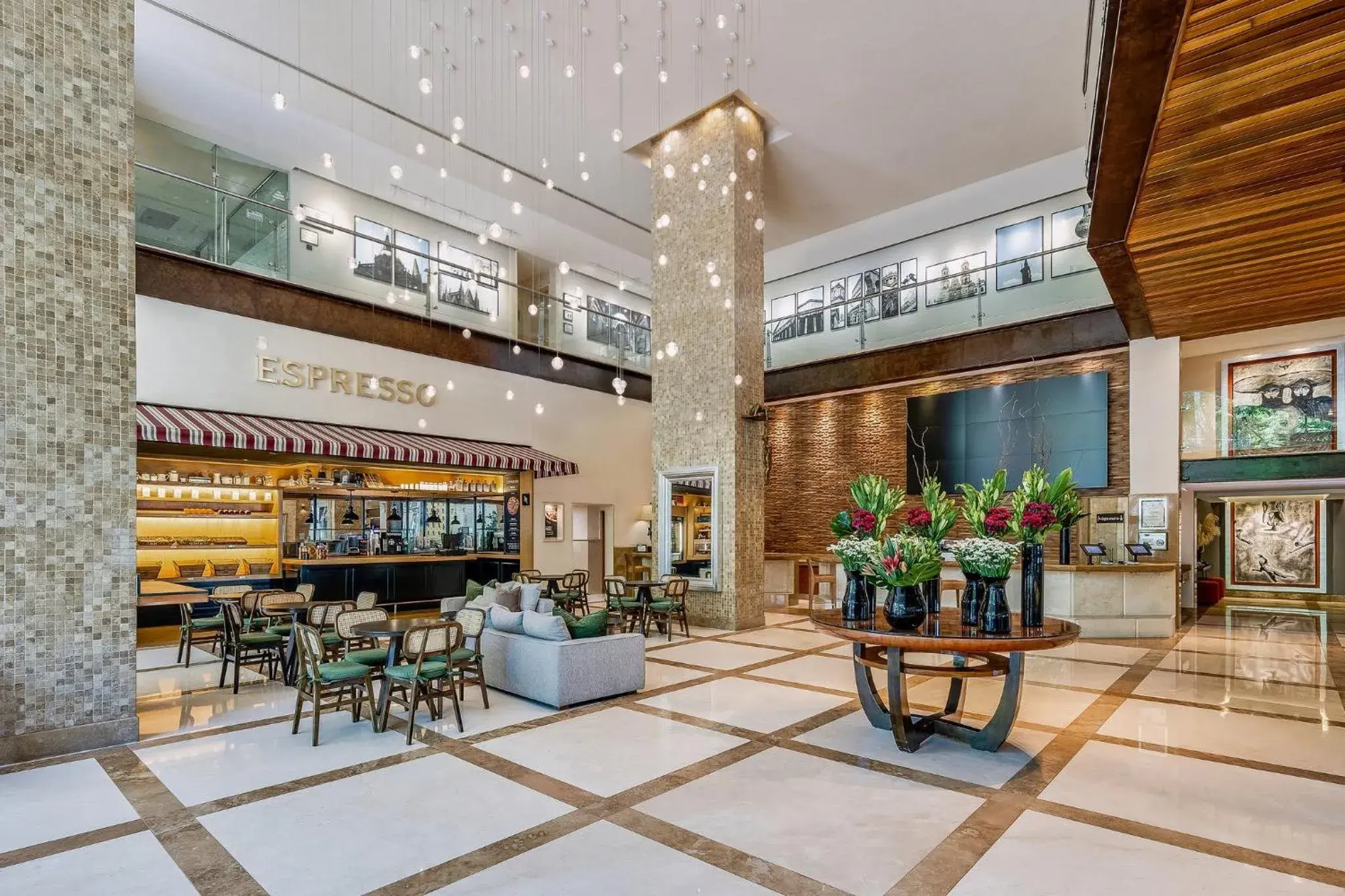 Lobby or reception in Grand Fiesta Americana Guadalajara Country Club Lobby or reception in Grand Fiesta Americana Guadalajara Country Club