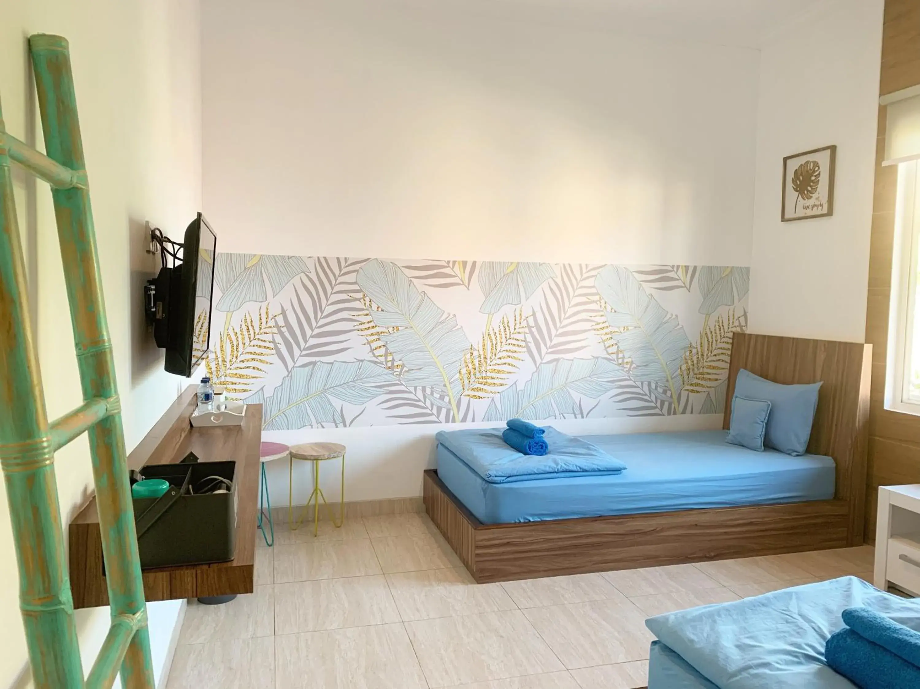 Double Room with Private Bathroom in Beach Hut Hostel Double Room with Private Bathroom in Beach Hut Hostel