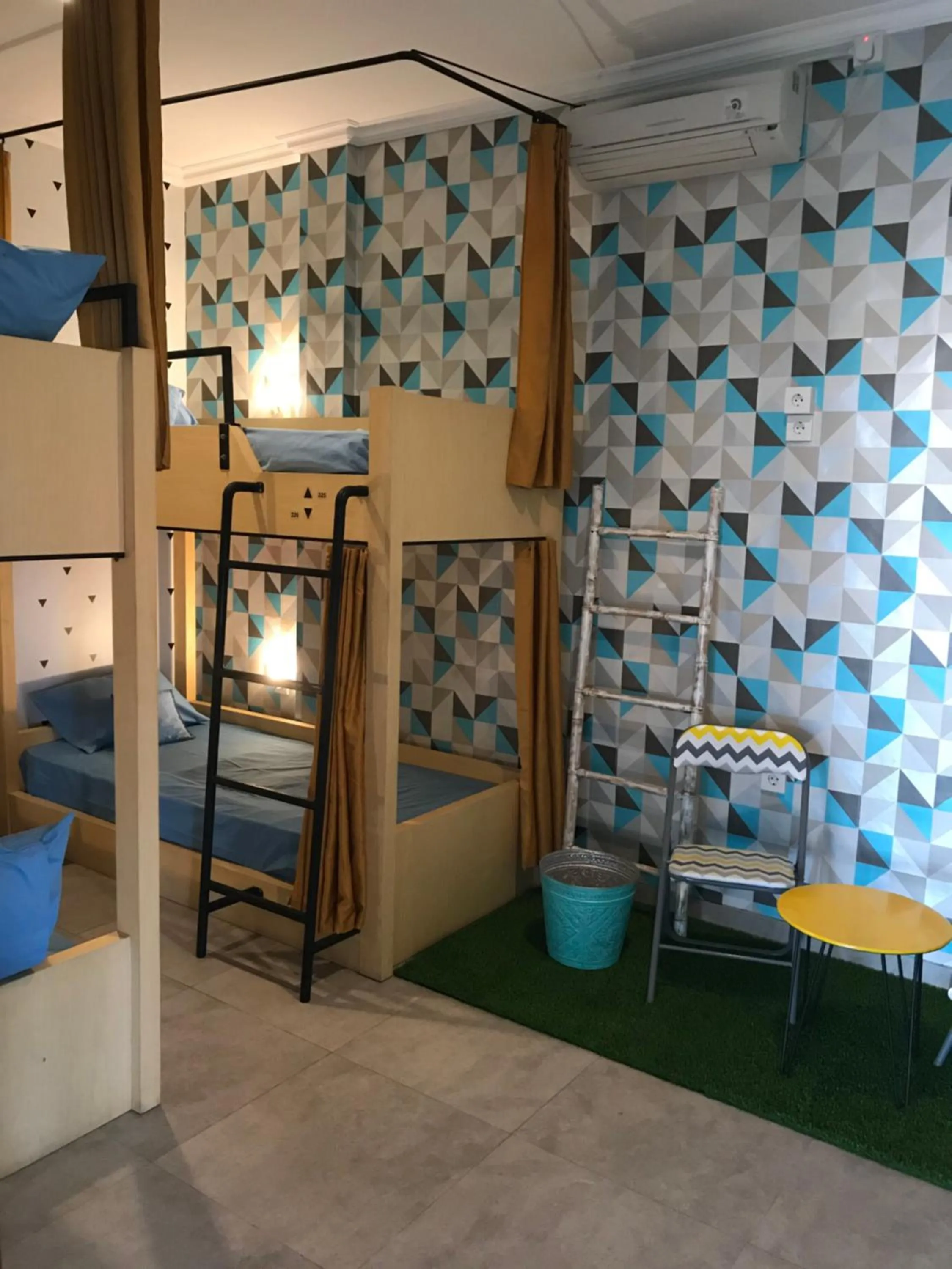 bunk bed, Bed in Beach Hut Hostel