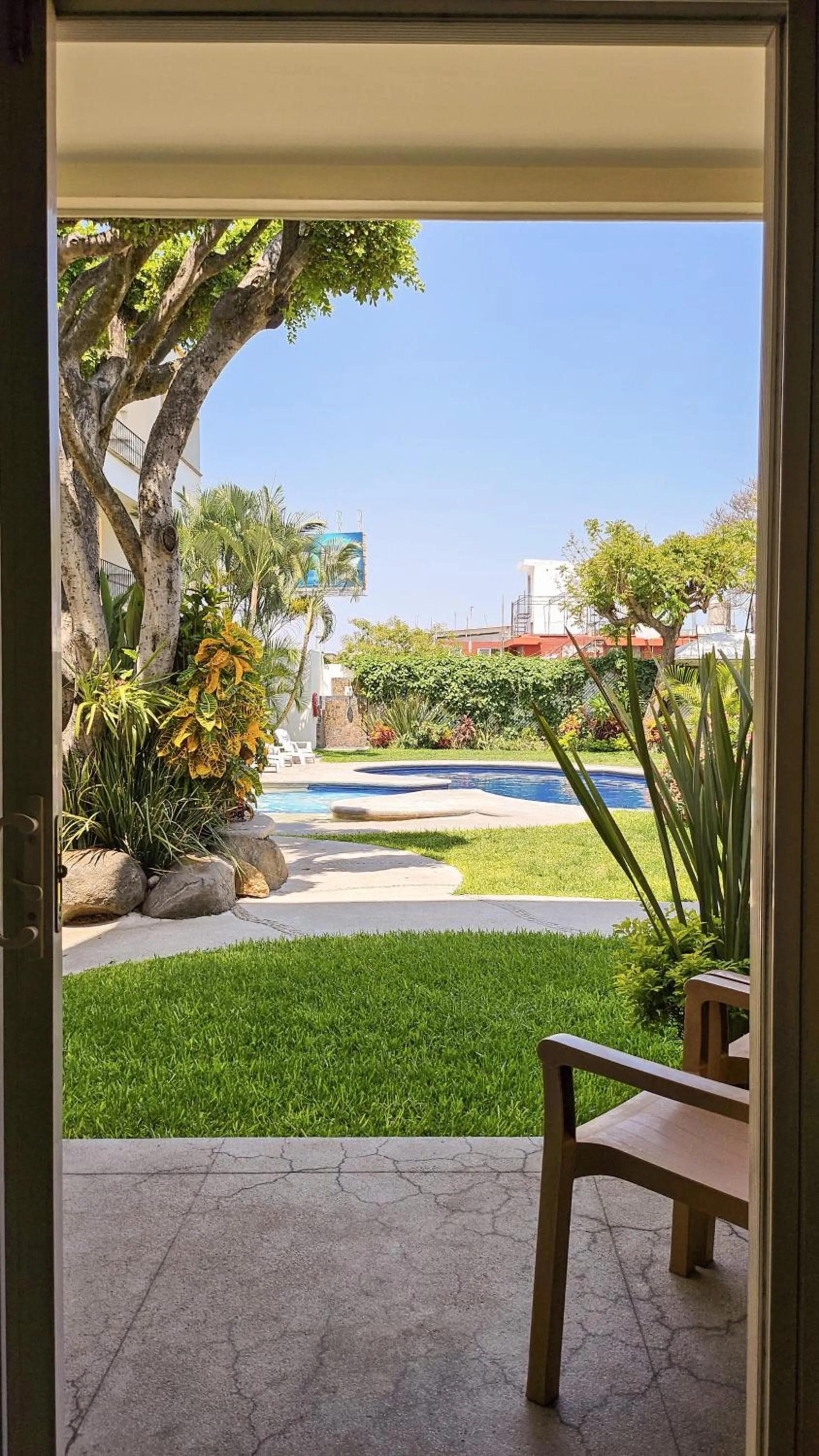Pool view in Casa Francisco