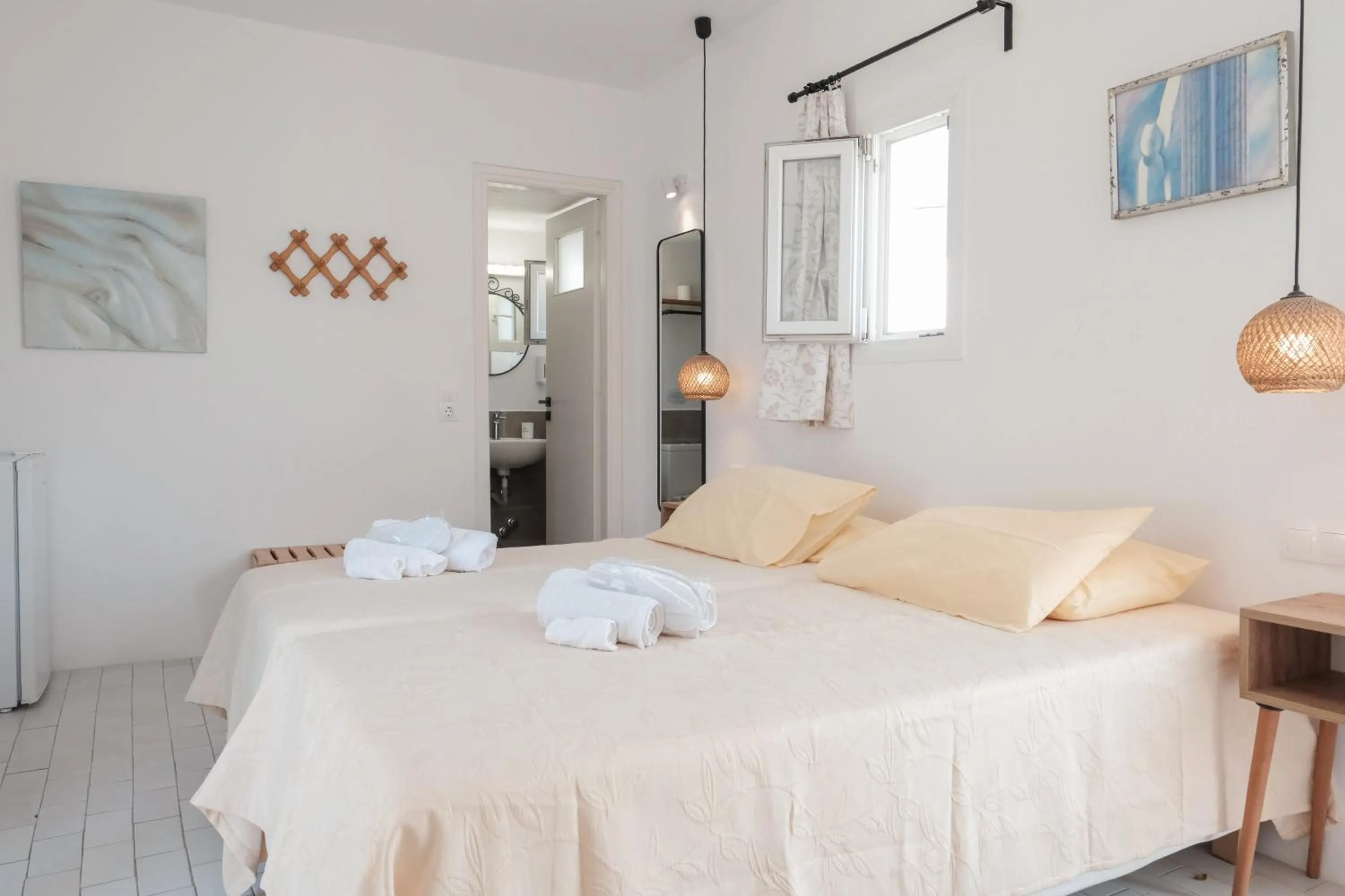 Bed in Angela's Rooms