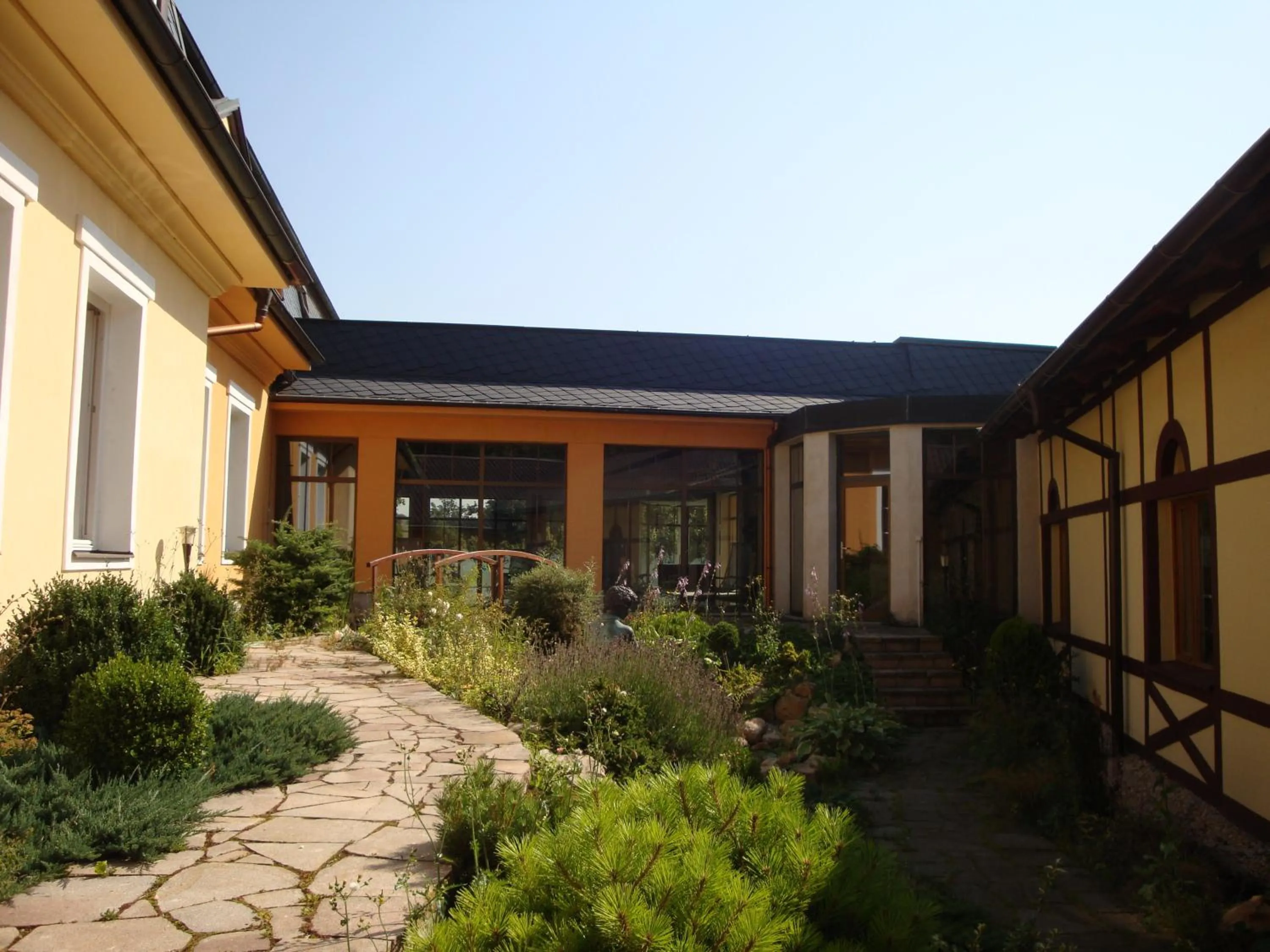 Garden in Lázně Evženie