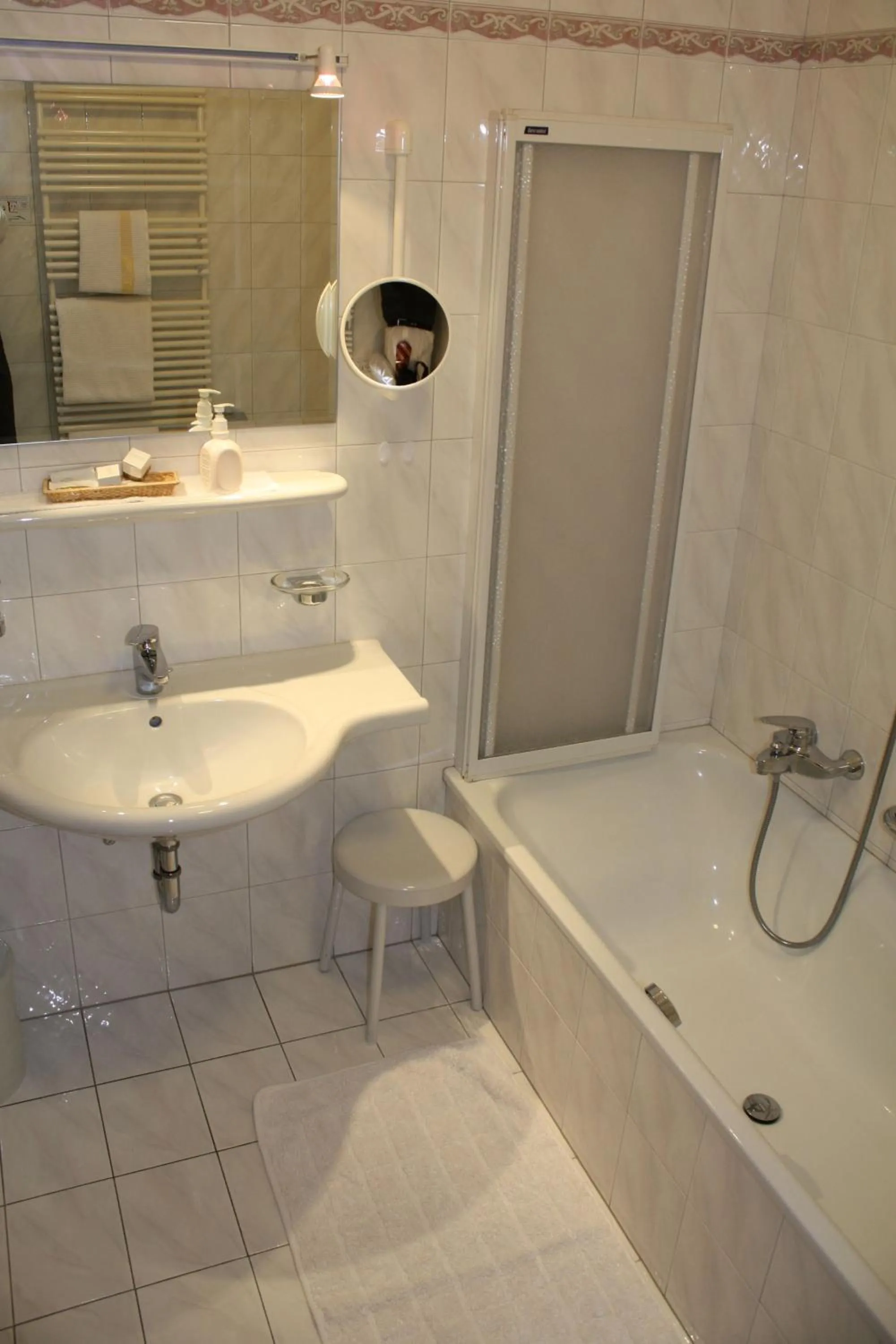 Bathroom in Hotel Zebru