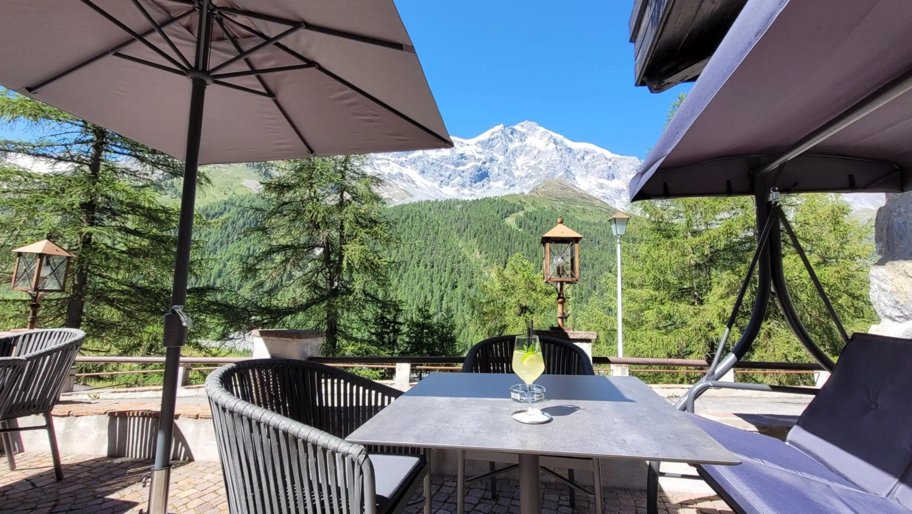 Balcony/Terrace in Hotel Zebru