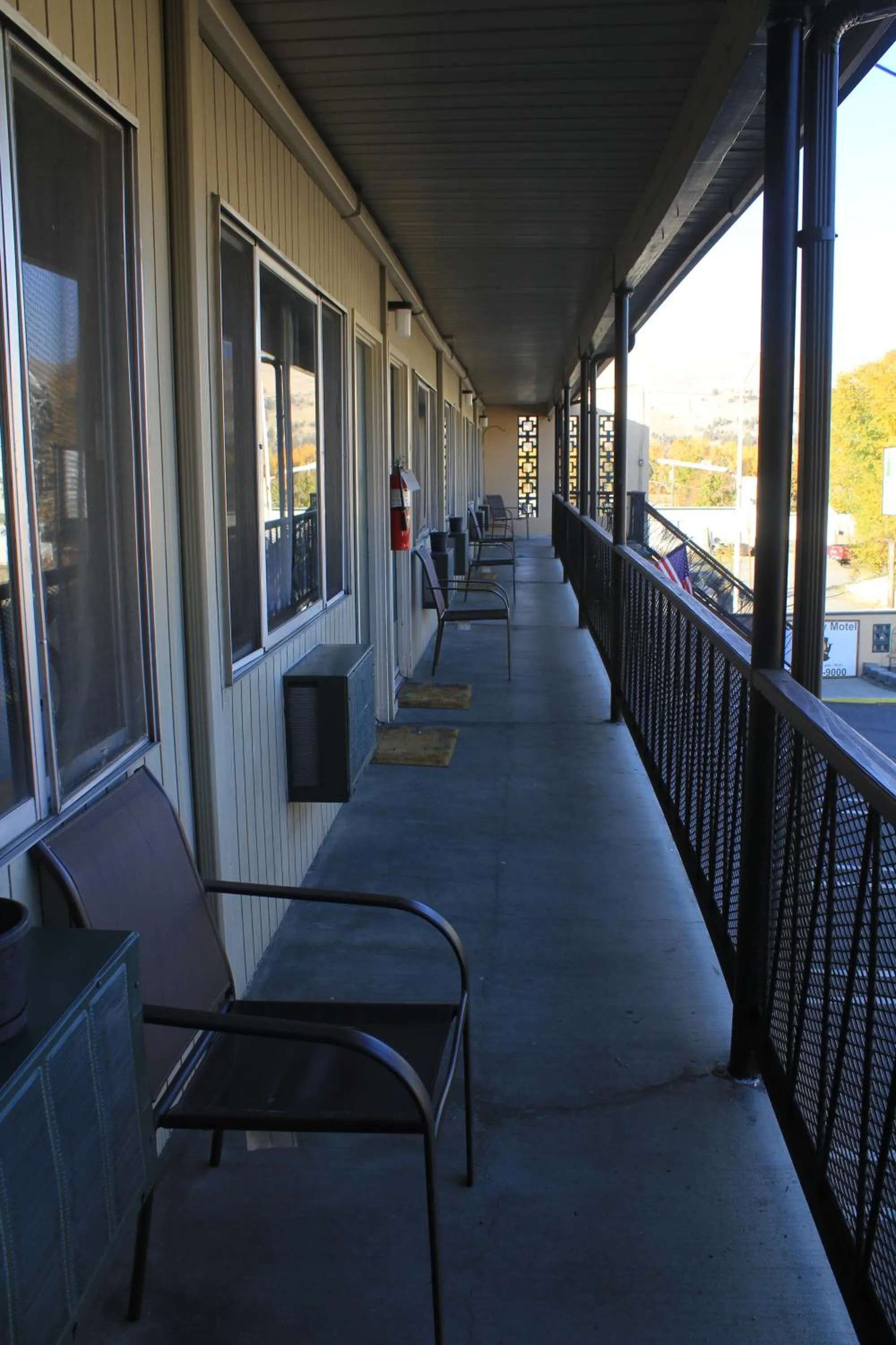 Bird's eye view in John Day Motel