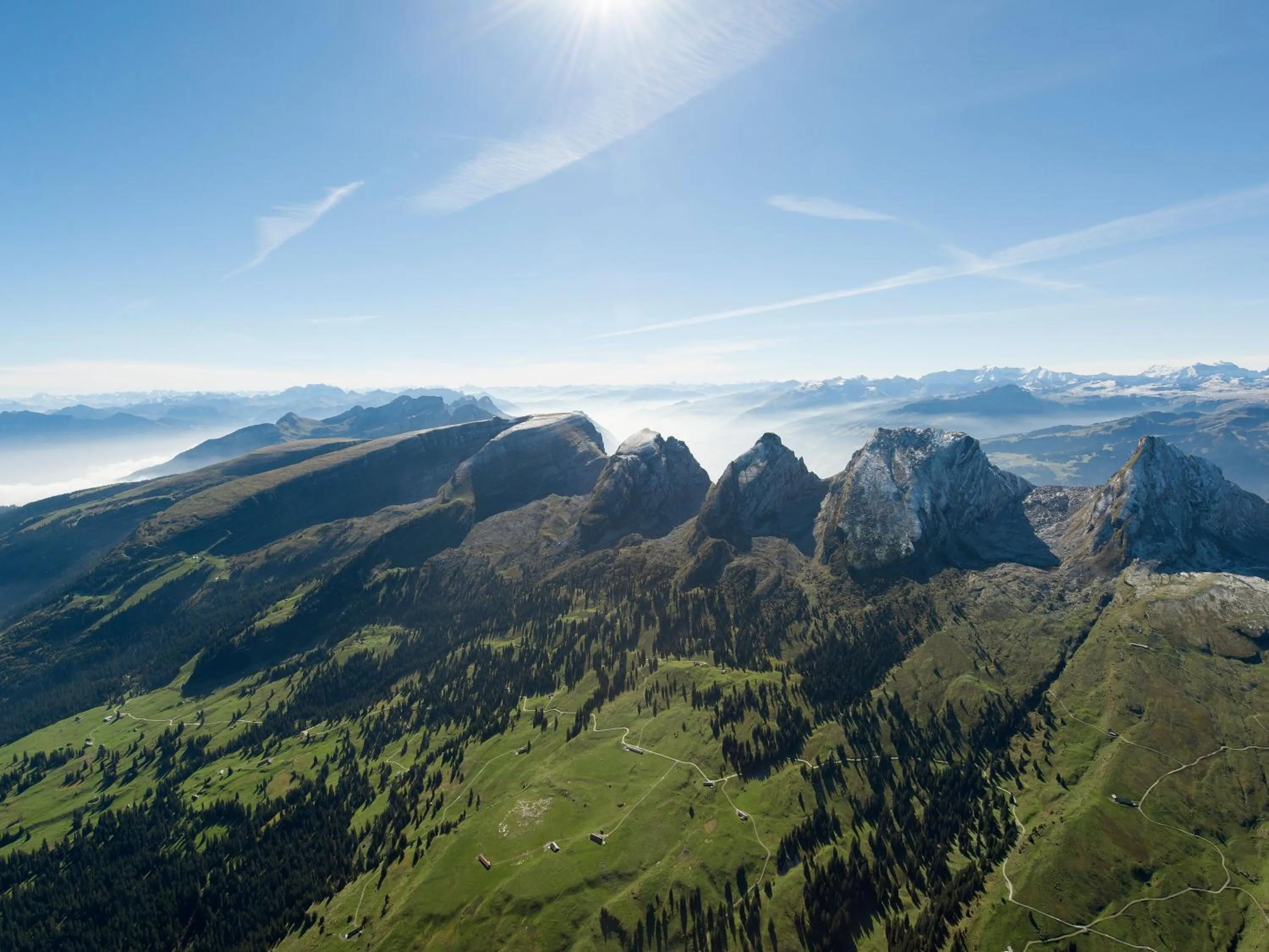 Natural landscape in Hotel Restaurant Rössli