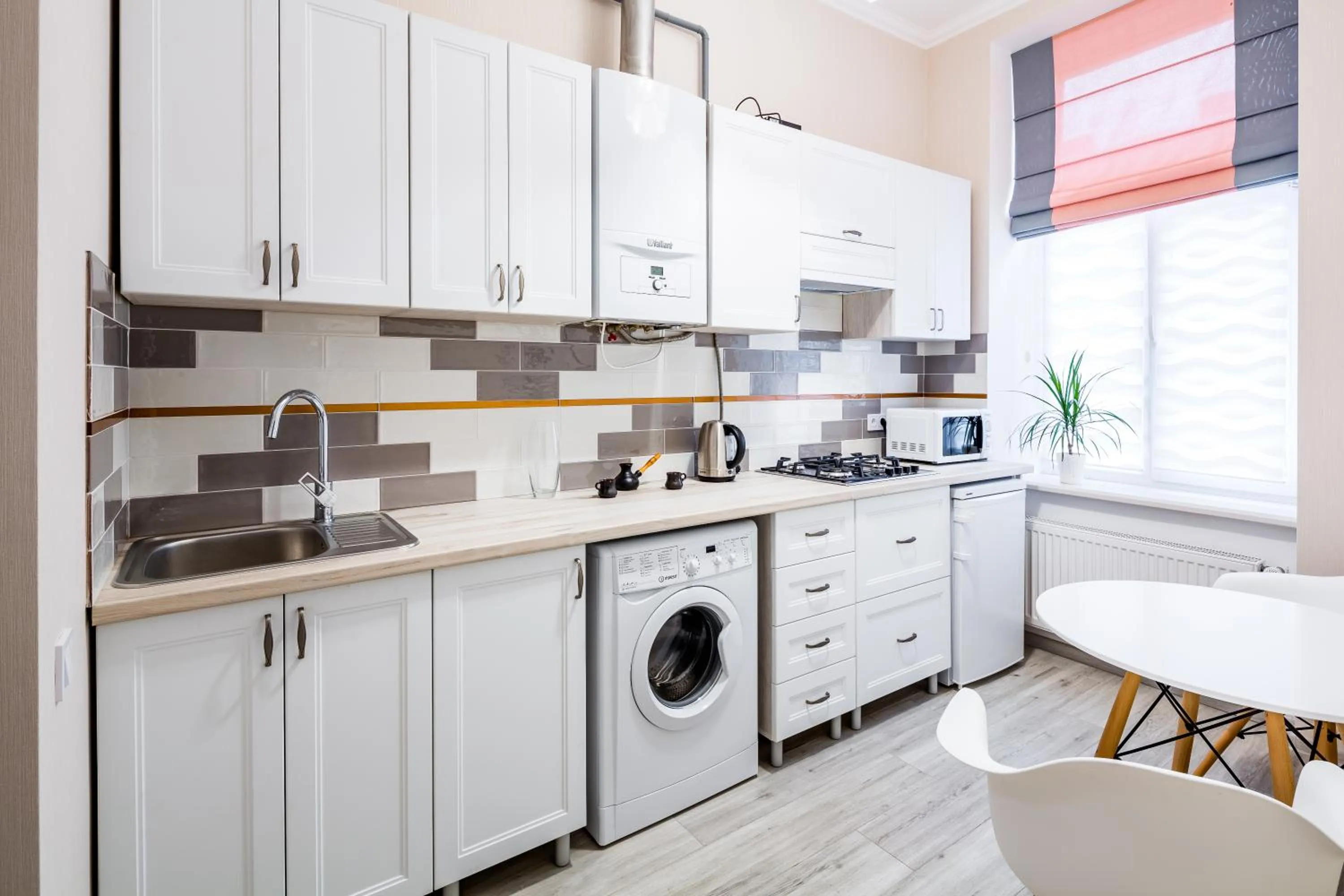 Kitchen or kitchenette in Old Town Cosy Apartment
