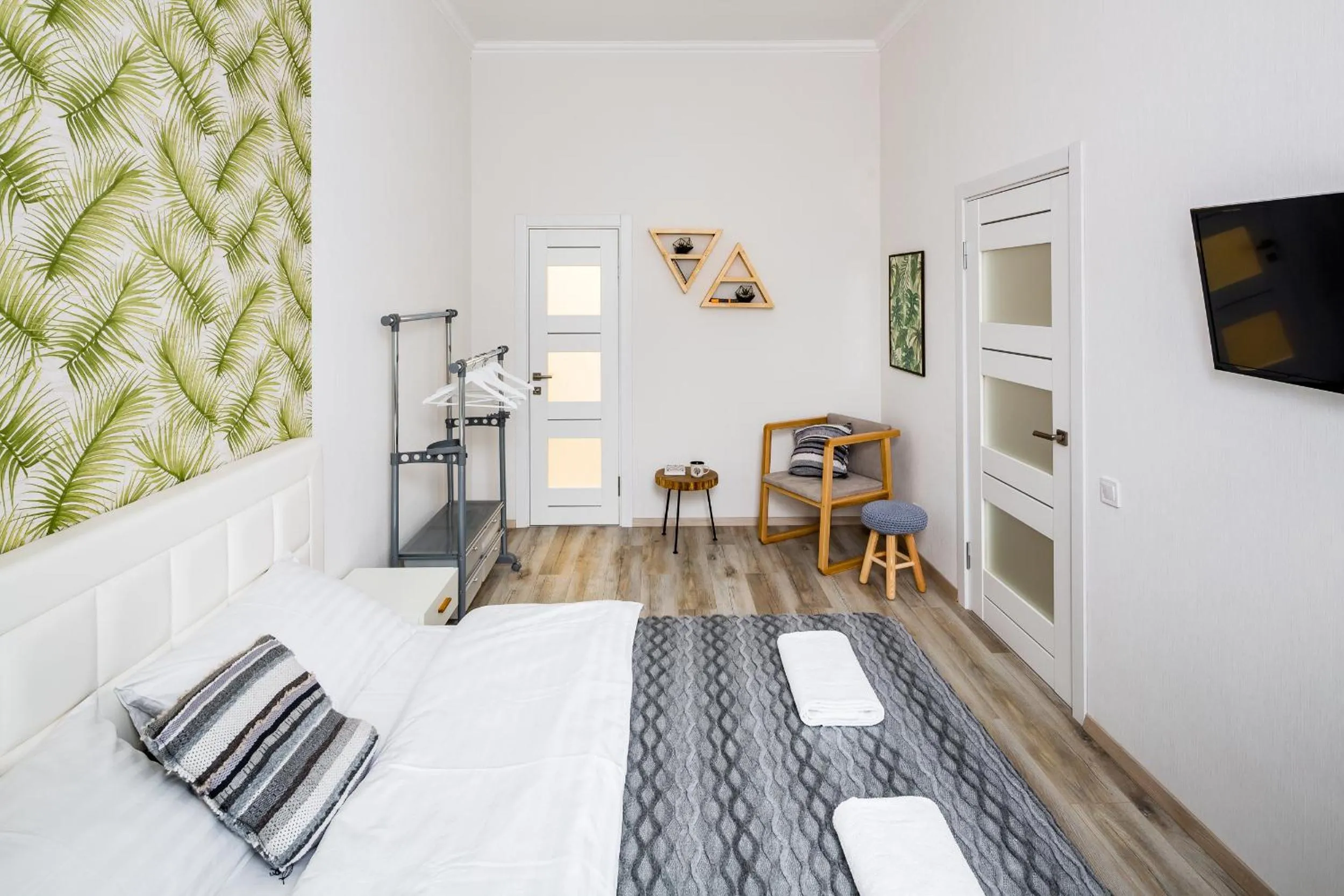Bed in Old Town Cosy Apartment