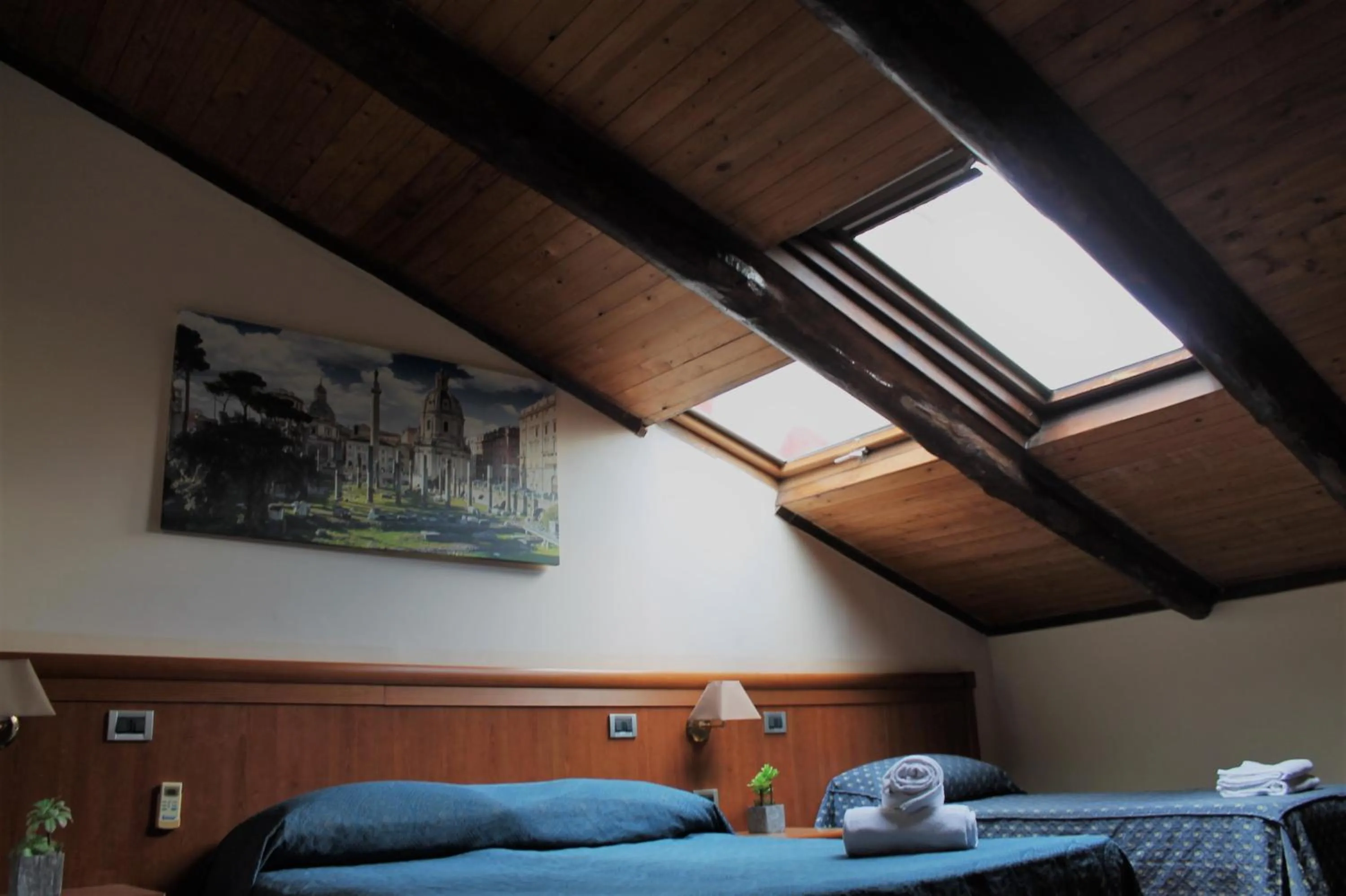 Photo of the whole room, Bed in Nights In Rome