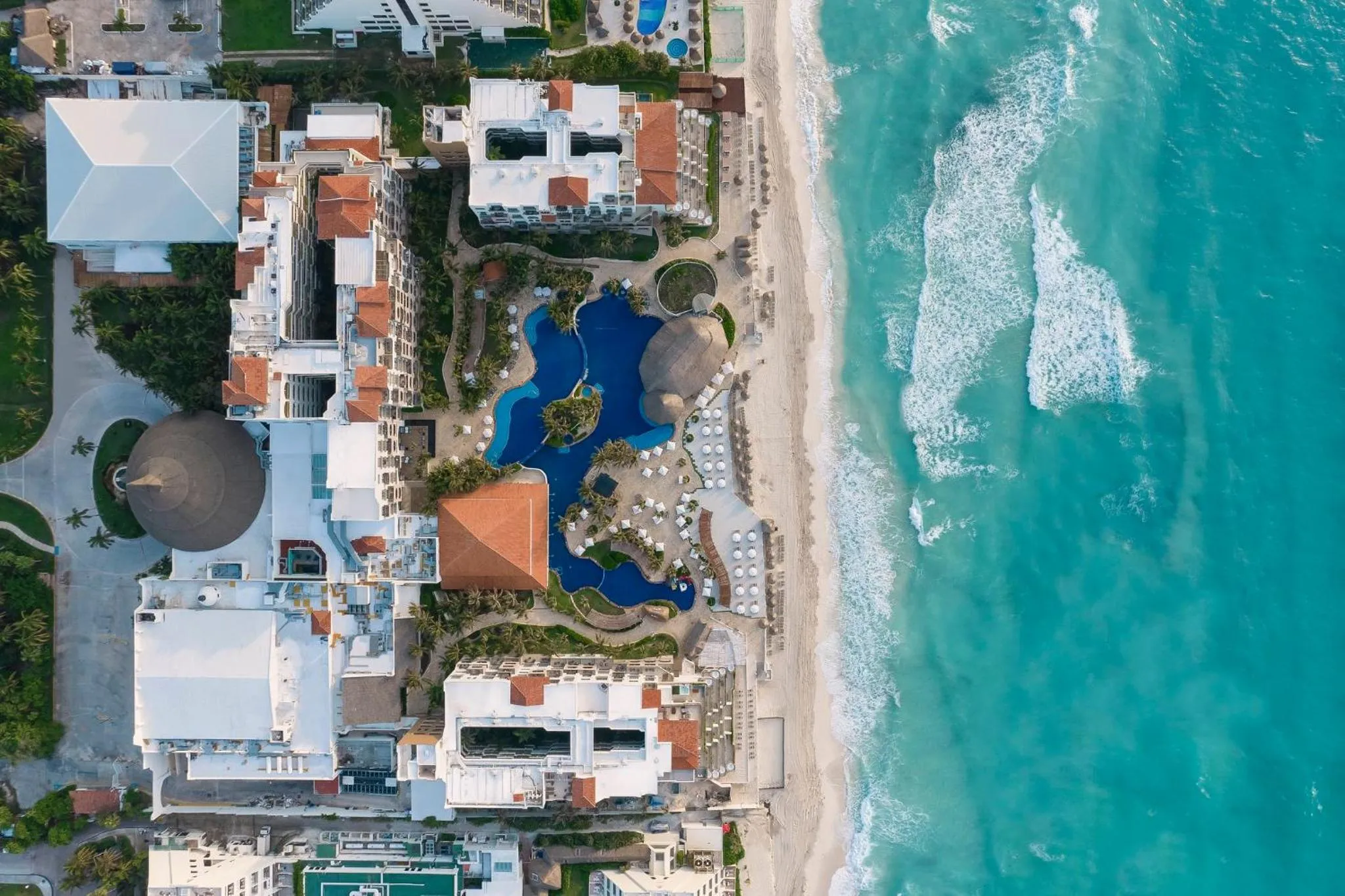 Bird's eye view in Fiesta Americana Condesa Cancun - All Inclusive
