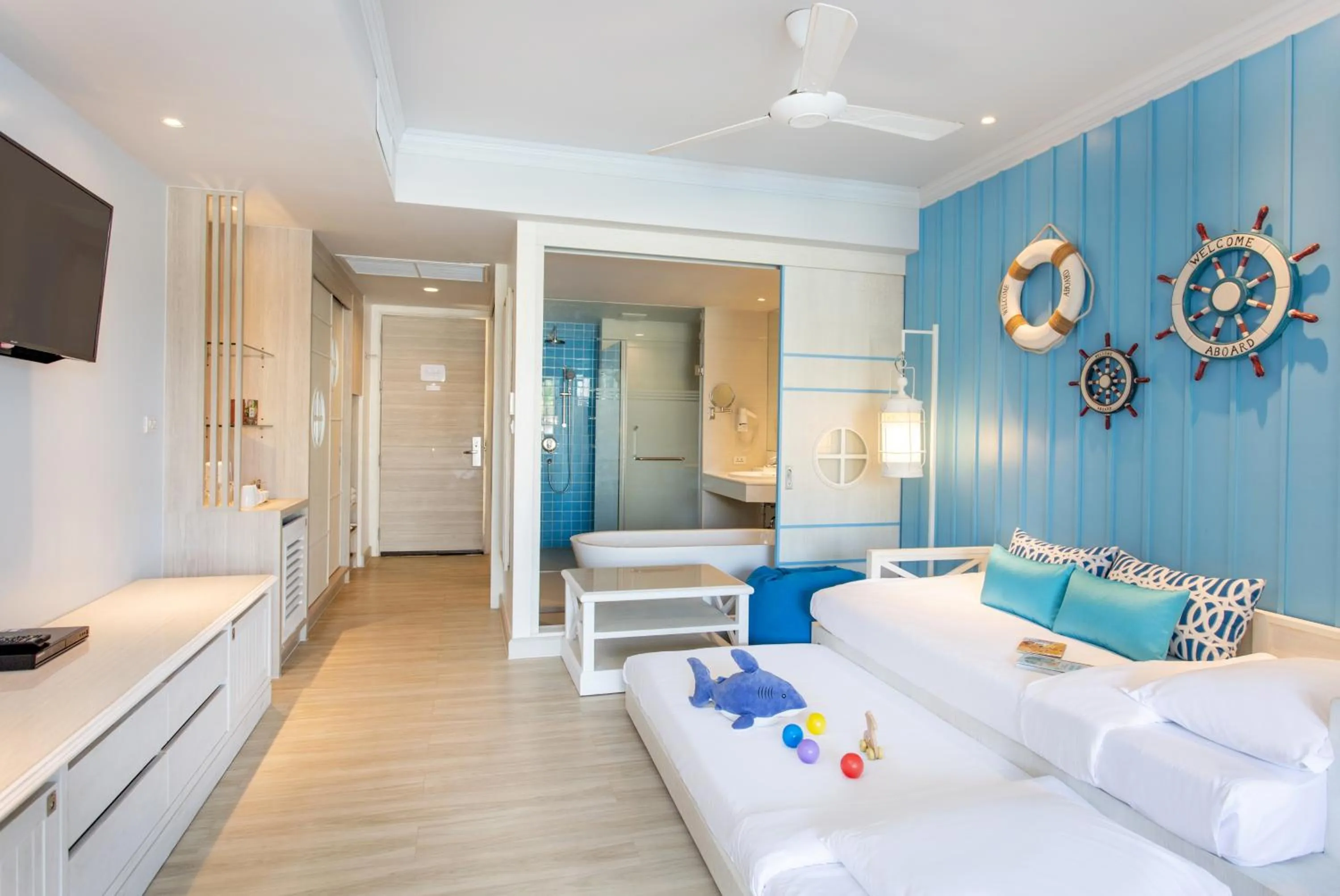 Bedroom, Bed in The Sands Khao Lak by Katathani - SHA Extra Plus