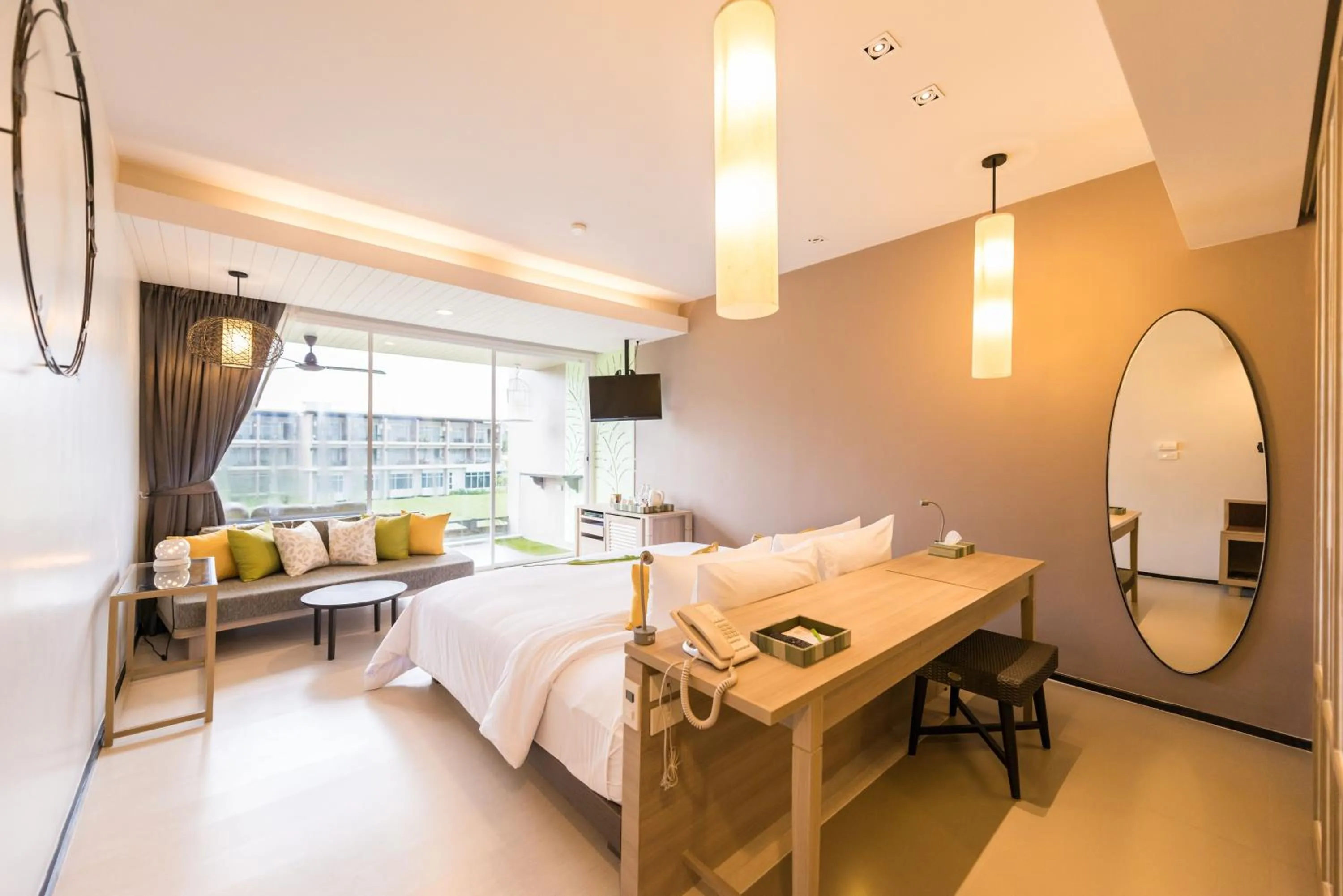 View (from property/room), Bed in The Sands Khao Lak by Katathani - SHA Extra Plus