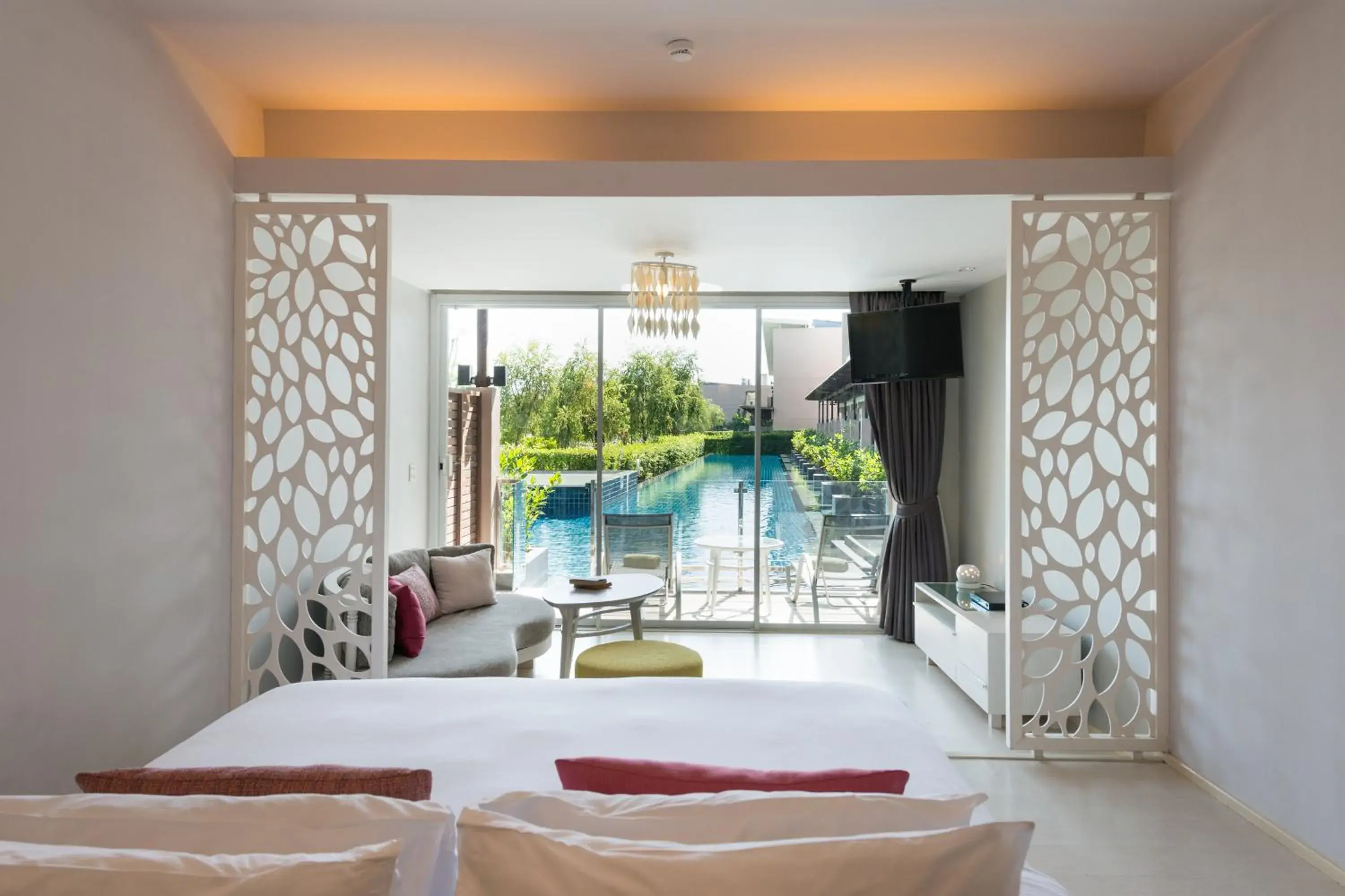 View (from property/room), Bed in The Sands Khao Lak by Katathani - SHA Extra Plus View (from property/room), Bed in The Sands Khao Lak by Katathani - SHA Extra Plus