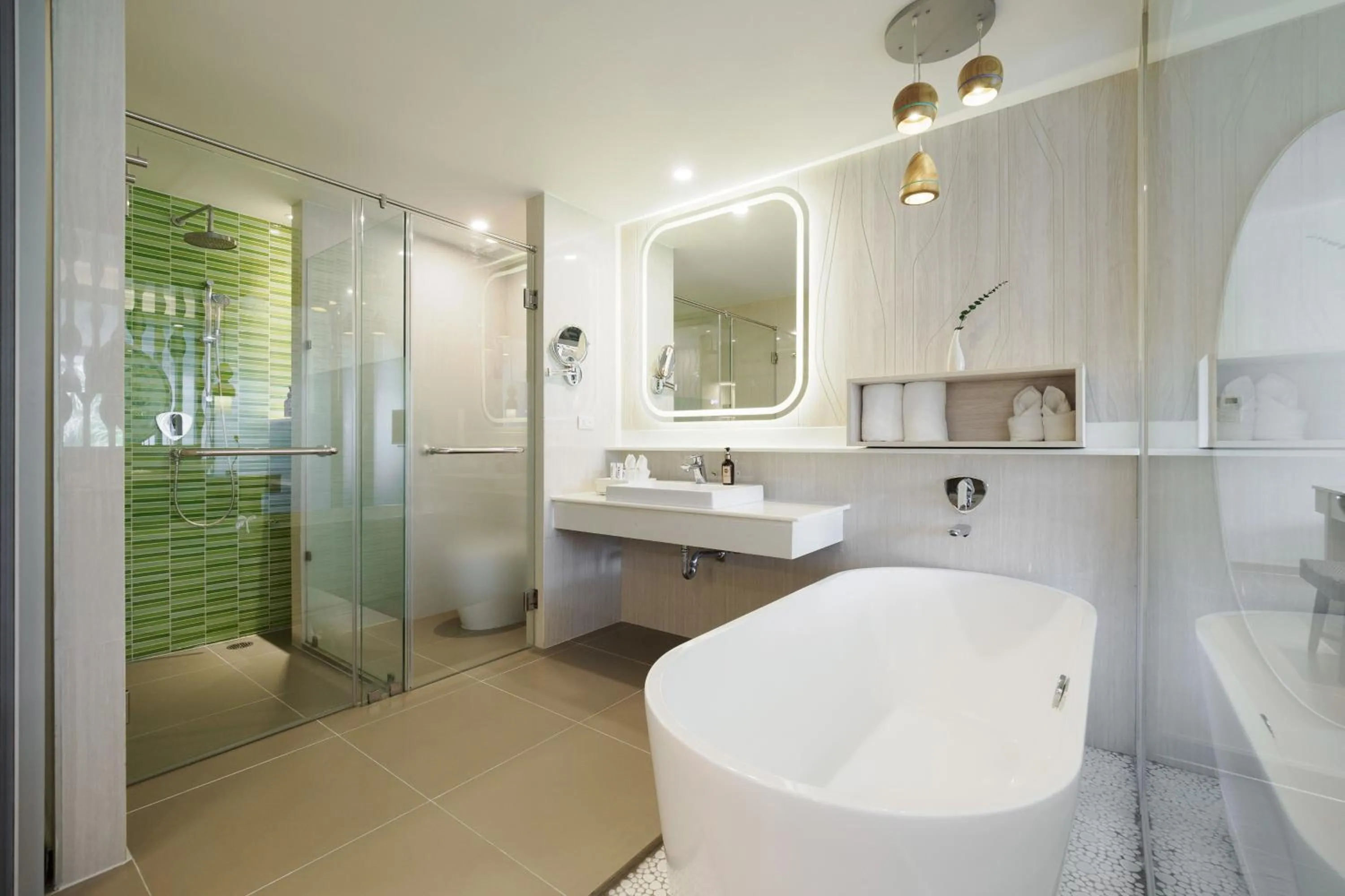Bathroom in The Sands Khao Lak by Katathani - SHA Extra Plus