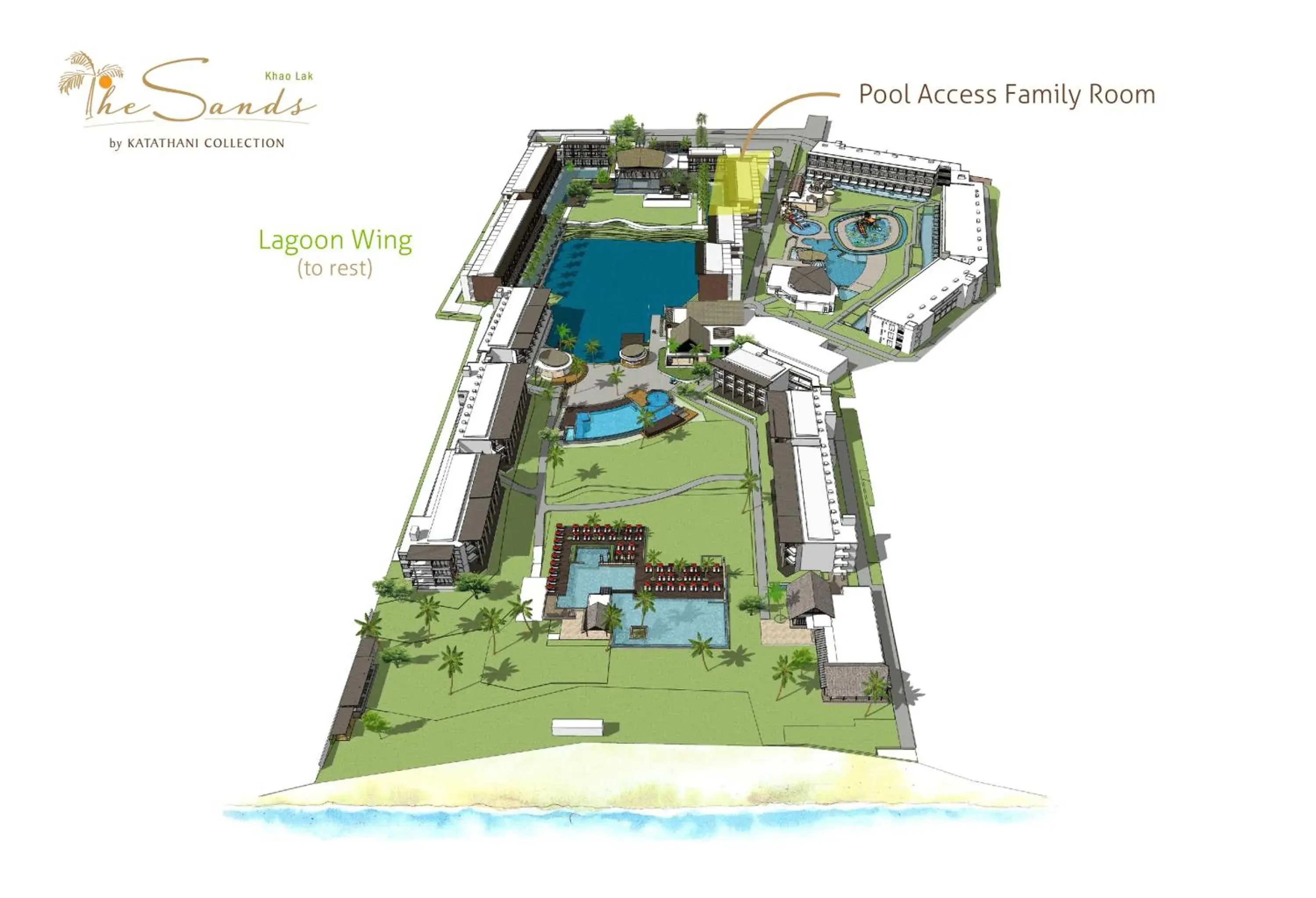 Family Pool Access (2 Adults + 2 Children) in The Sands Khao Lak by Katathani - SHA Extra Plus Family Pool Access (2 Adults + 2 Children) in The Sands Khao Lak by Katathani - SHA Extra Plus