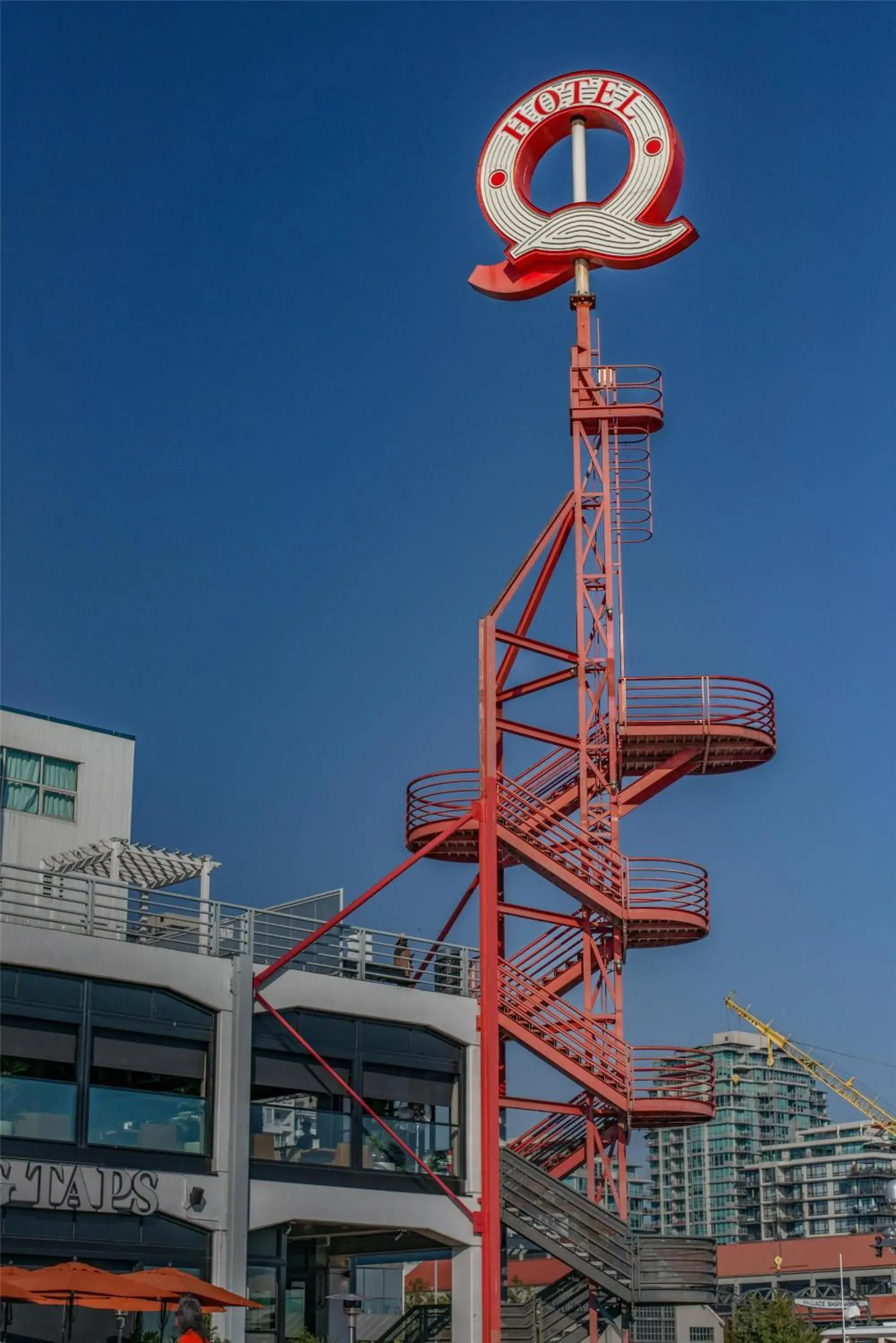 Property building in Coast Lonsdale Quay Hotel Property building in Coast Lonsdale Quay Hotel