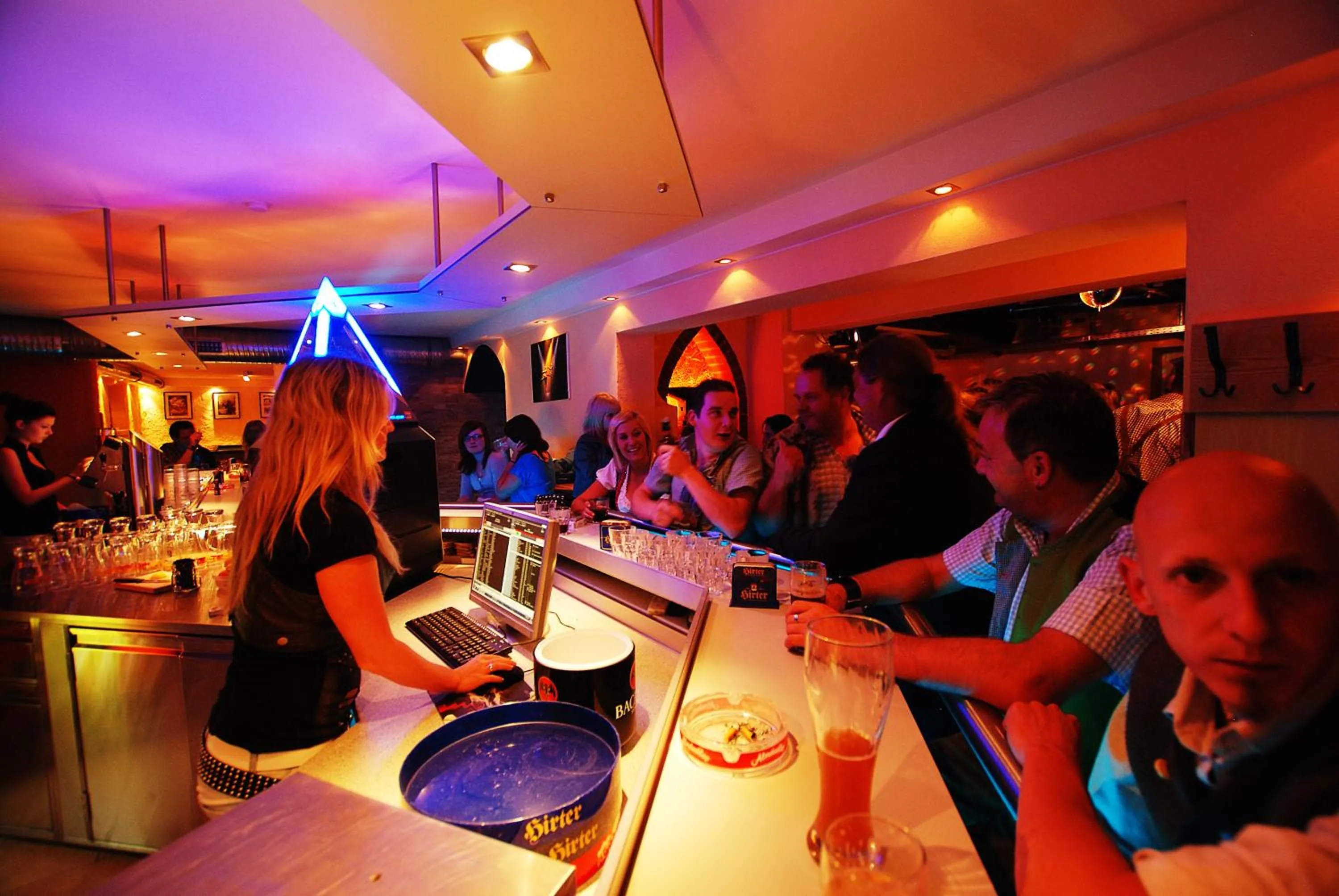 Lounge or bar in Gasthof Gosauschmied