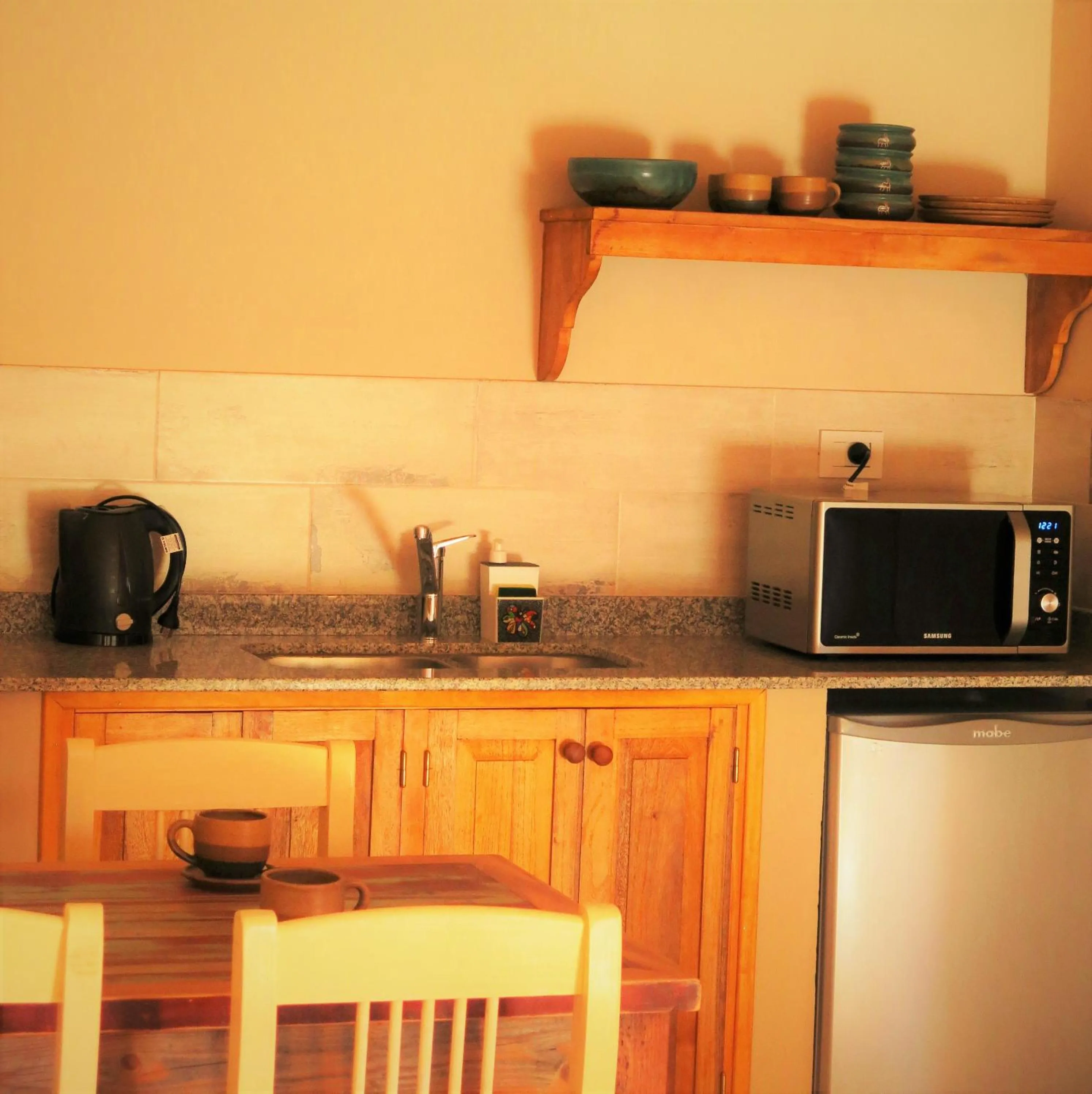 Kitchen or kitchenette in Casatilcara Cabañas