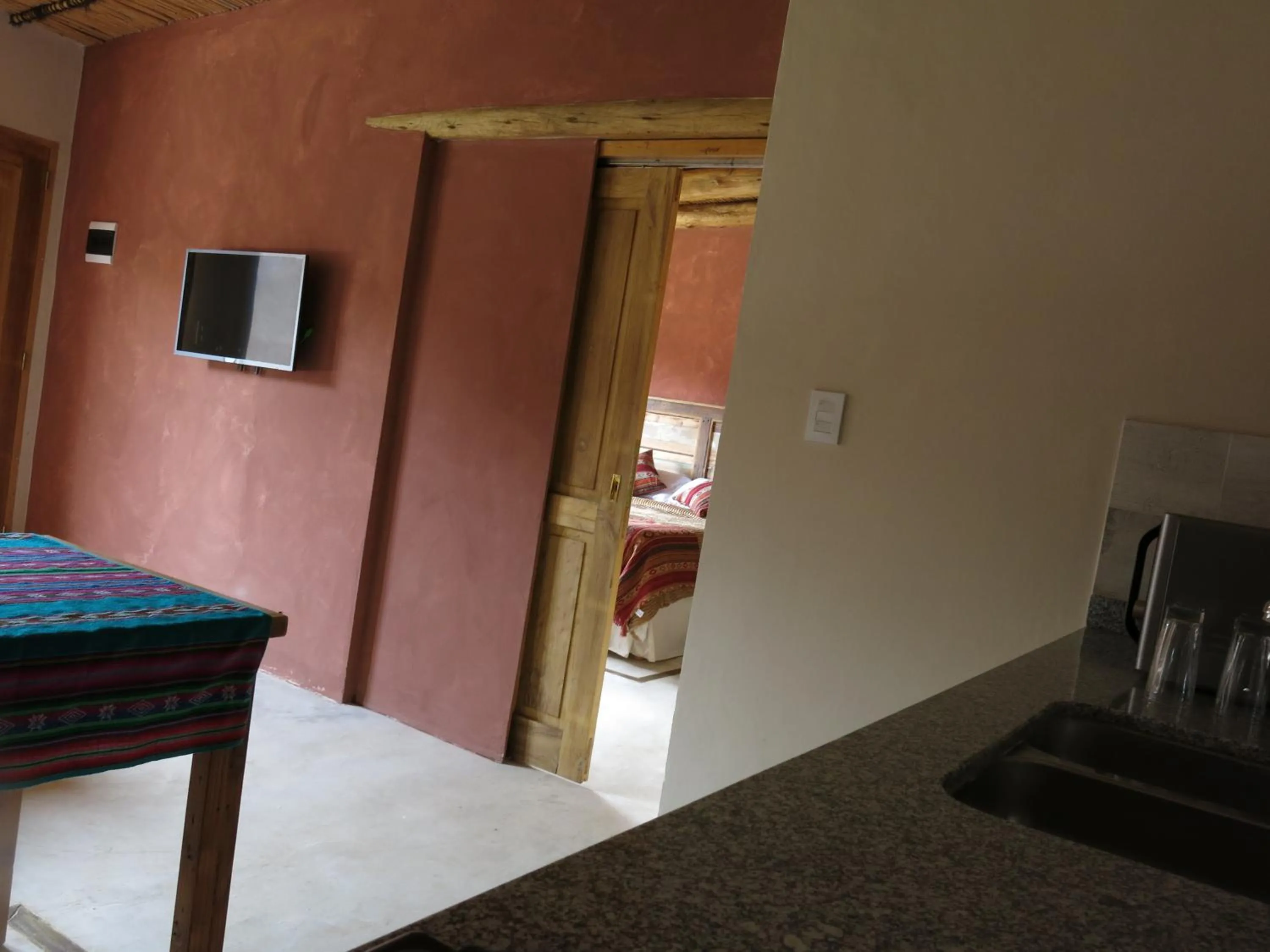 Dining area in Casatilcara Cabañas