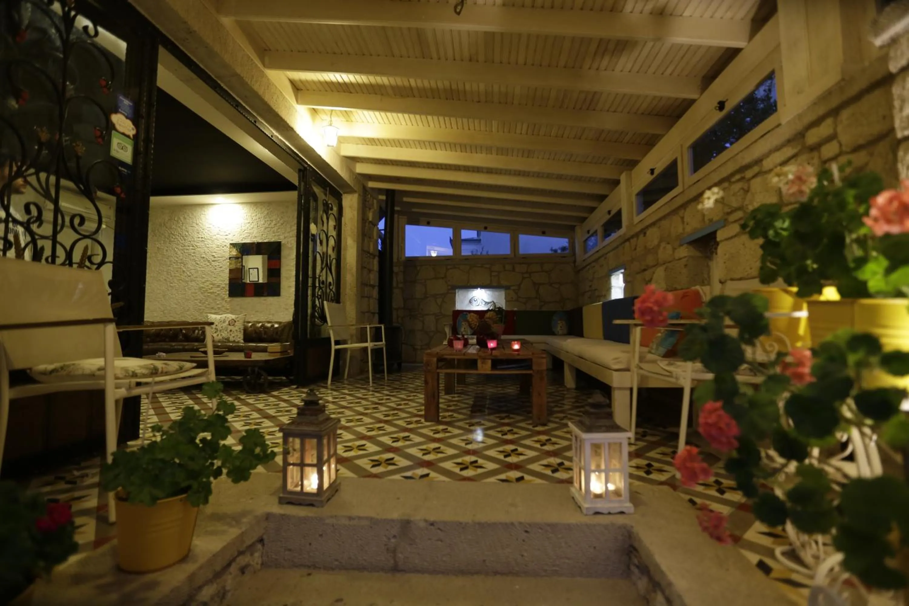 Lobby or reception, Restaurant/Places to Eat in My Adress Alaçatı Butik Otel