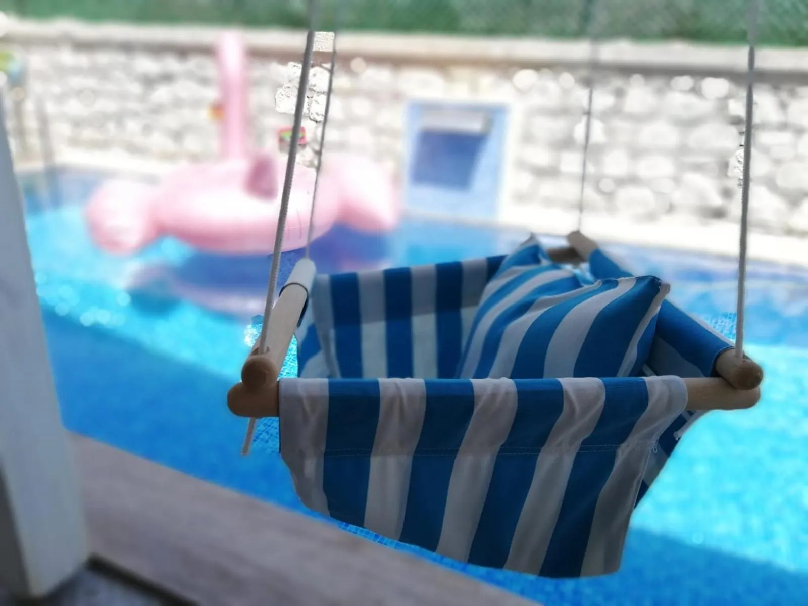 Pool view in My Adress Alaçatı Butik Otel