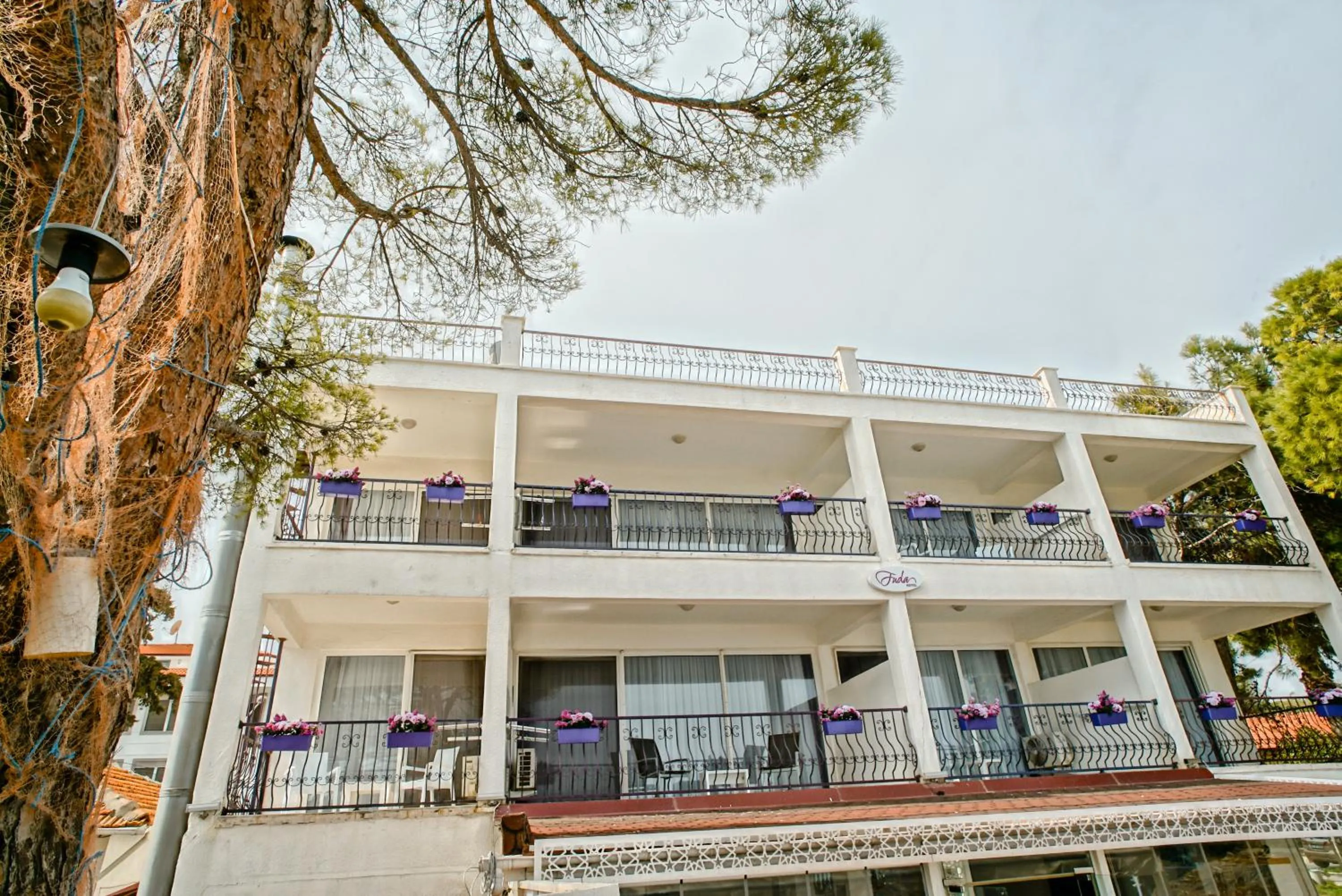 Facade/entrance in Fuda Hotel