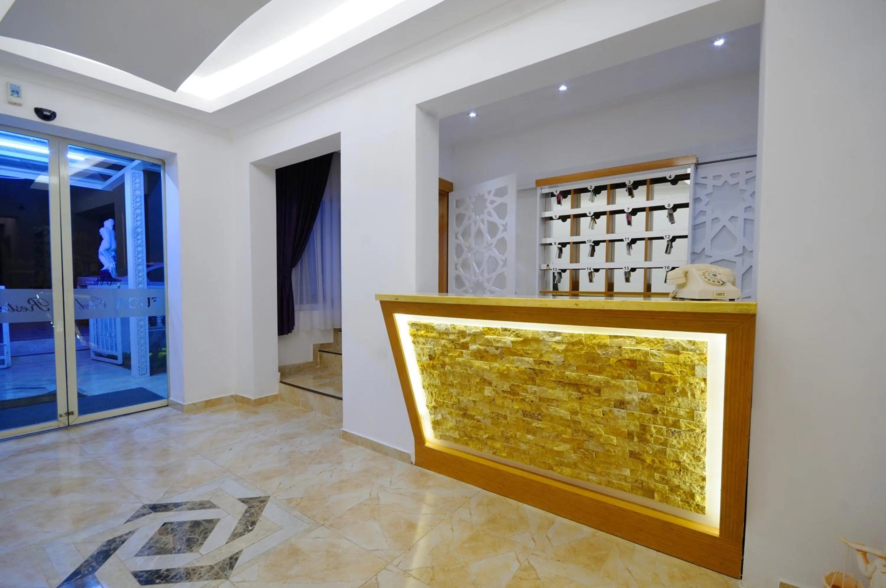 Lobby or reception in Fuda Hotel