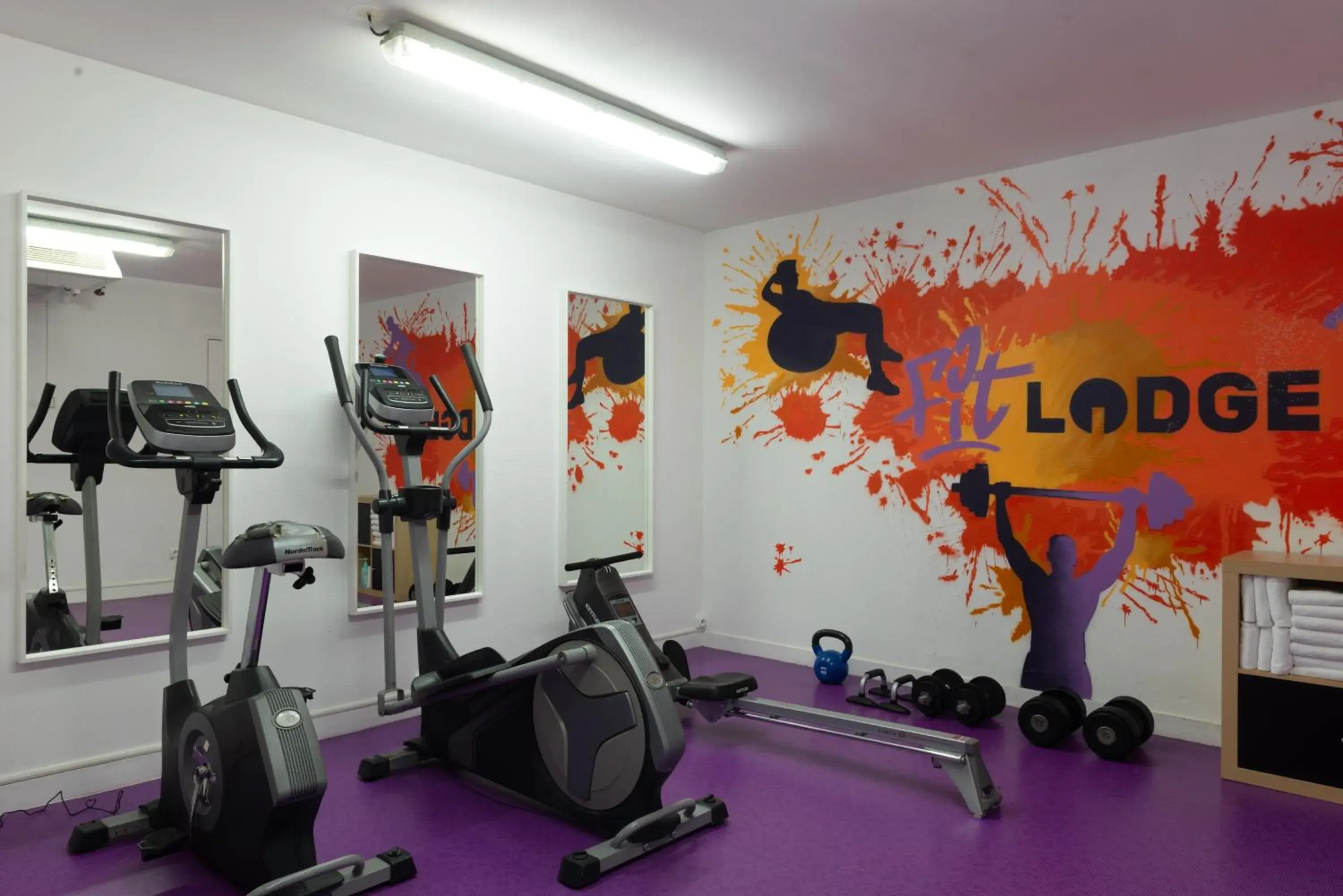 Fitness centre/facilities in EastLodge Lyon Est Eurexpo Fitness centre/facilities in EastLodge Lyon Est Eurexpo