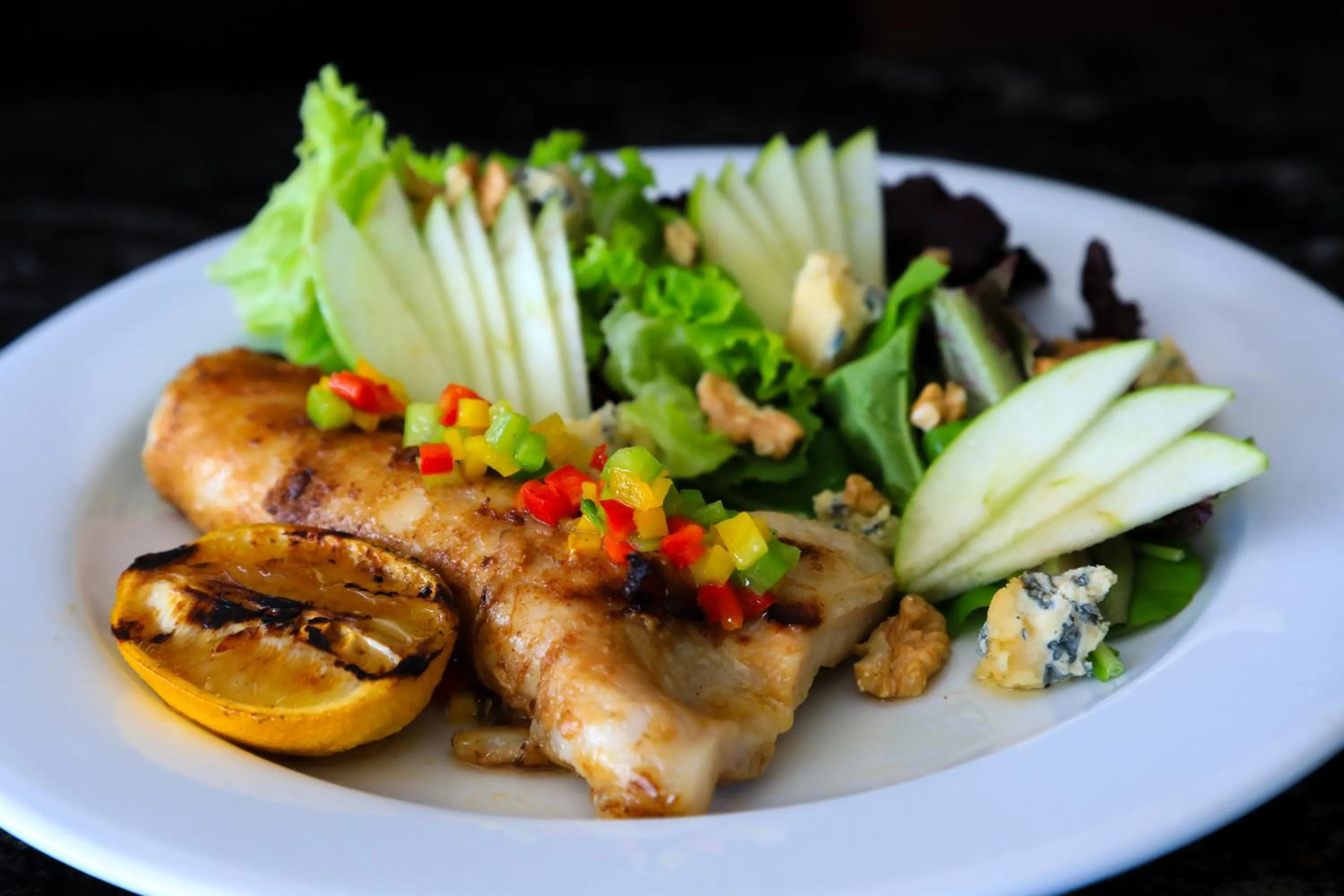 Food in El Carmelo Mountain Lodge