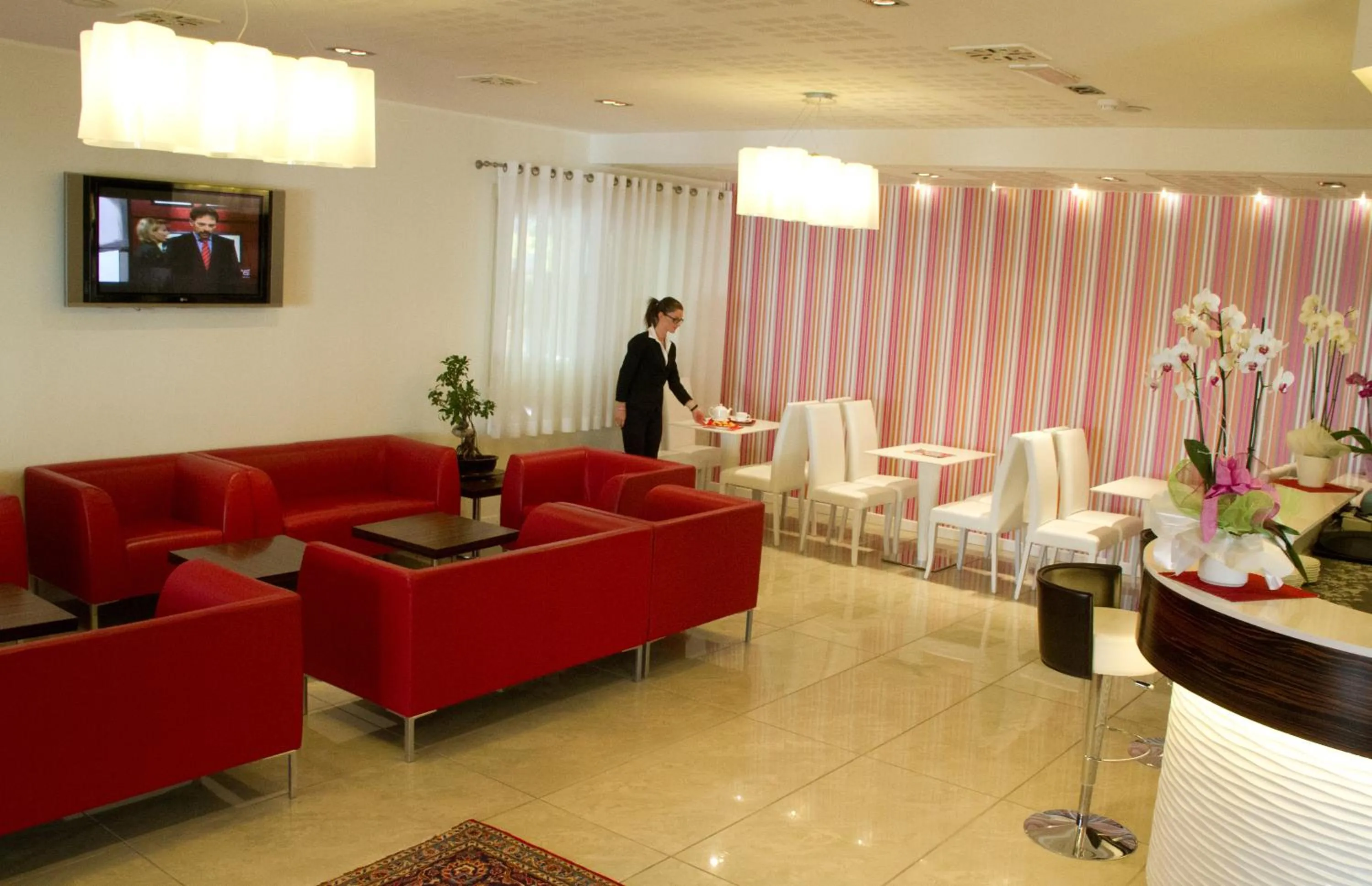 Lounge or bar in Hotel Villa Angelina