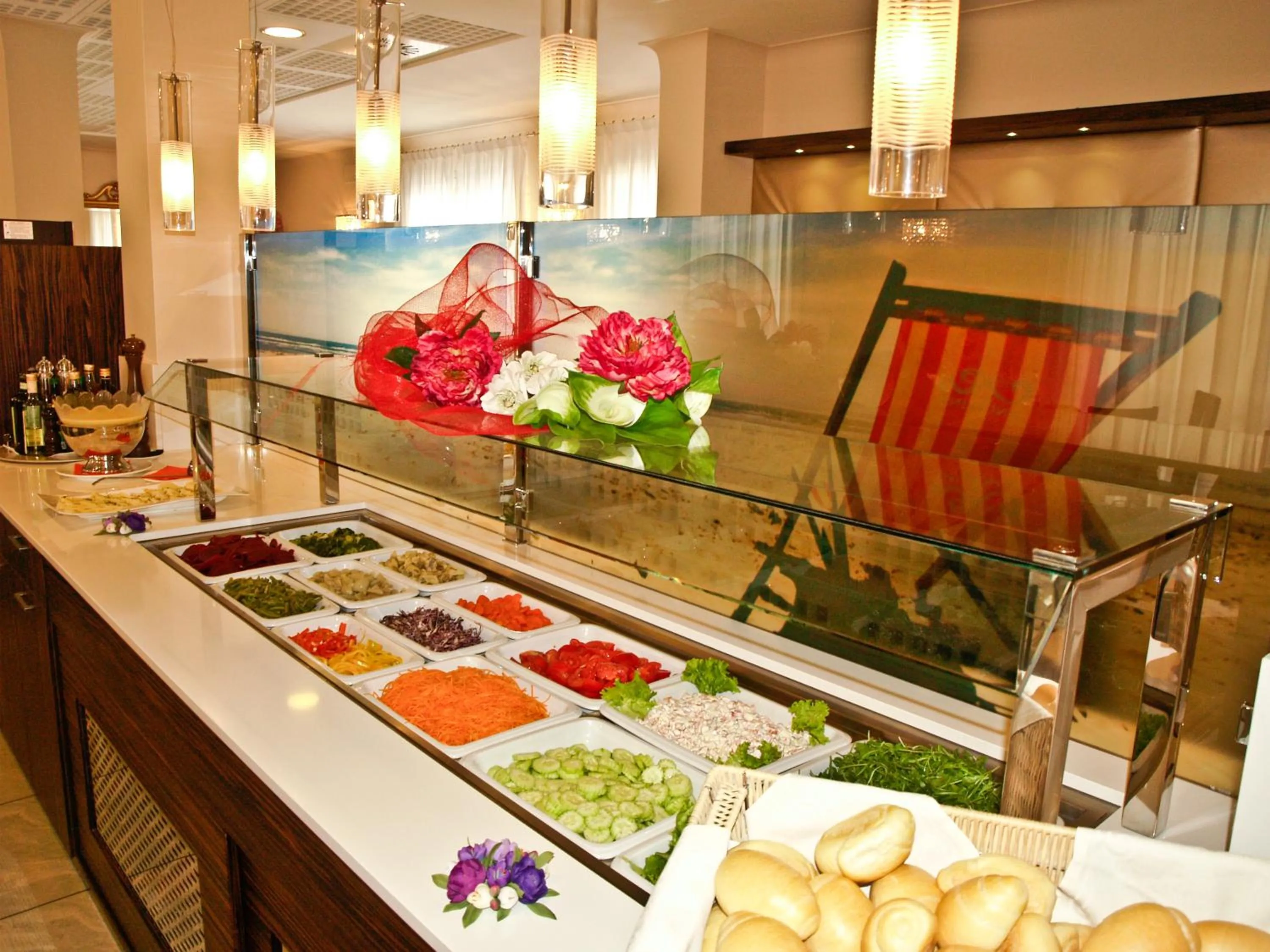 Restaurant/places to eat in Hotel Villa Angelina