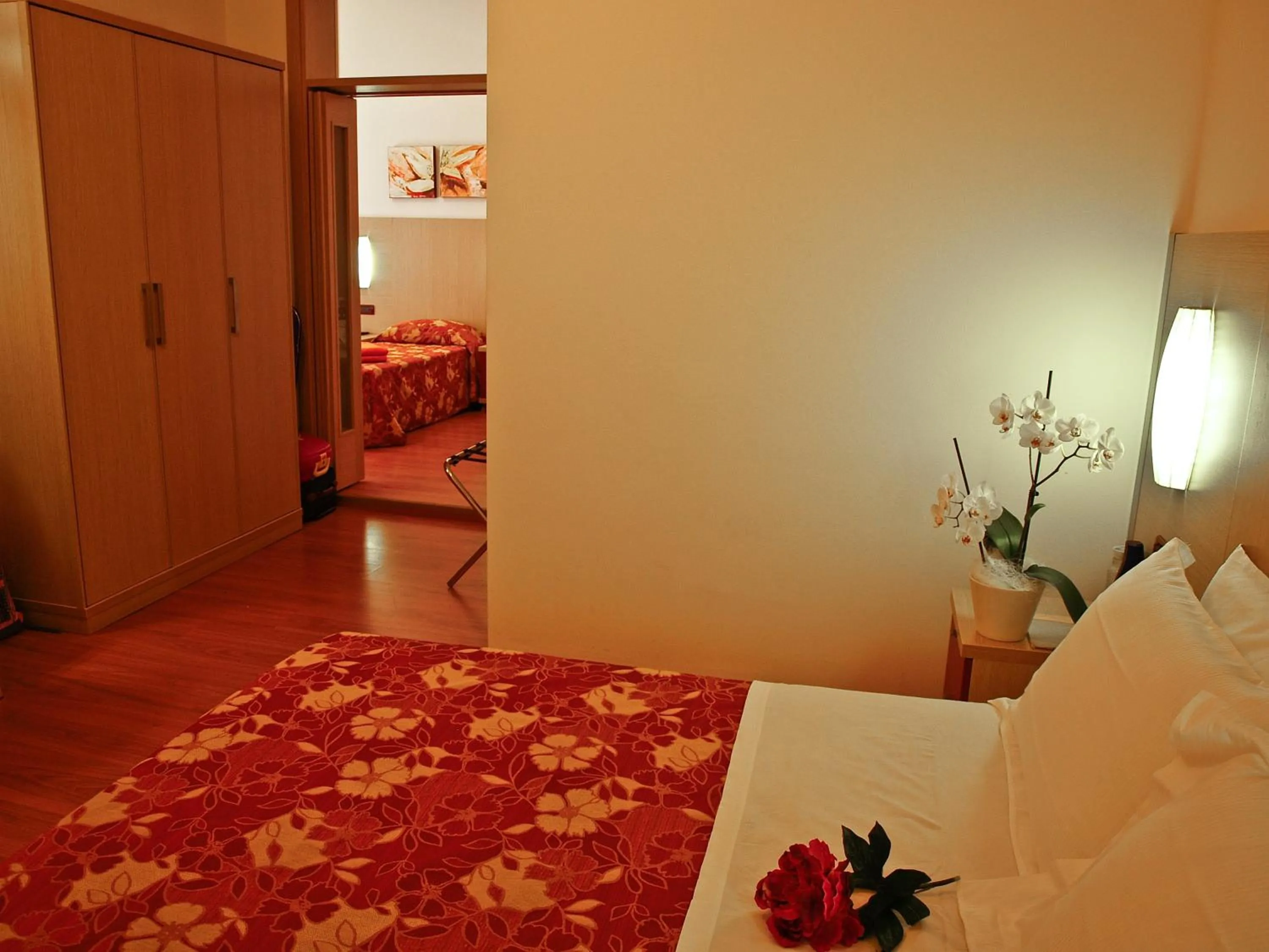 Bed in Hotel Villa Angelina