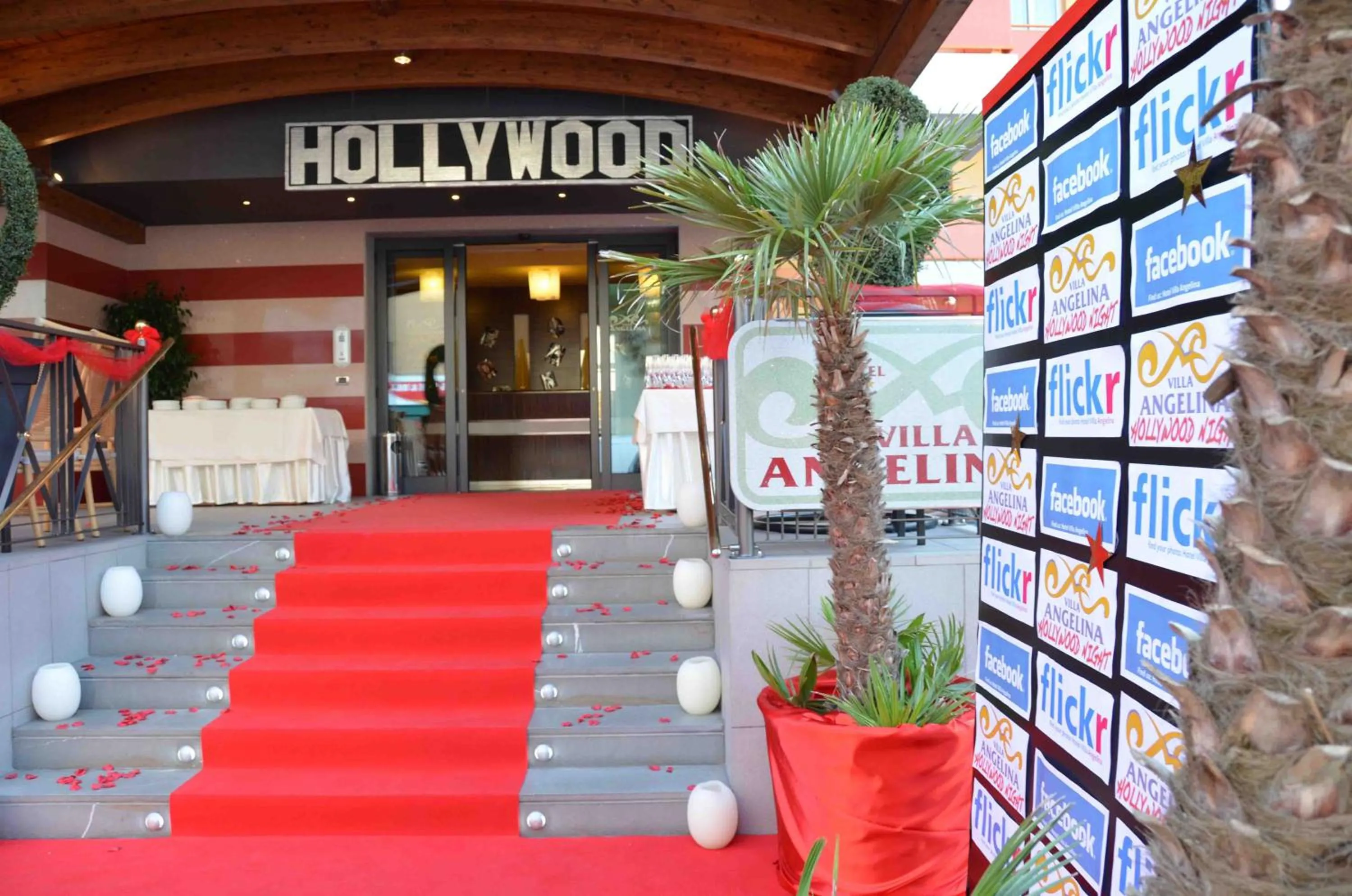Property building in Hotel Villa Angelina