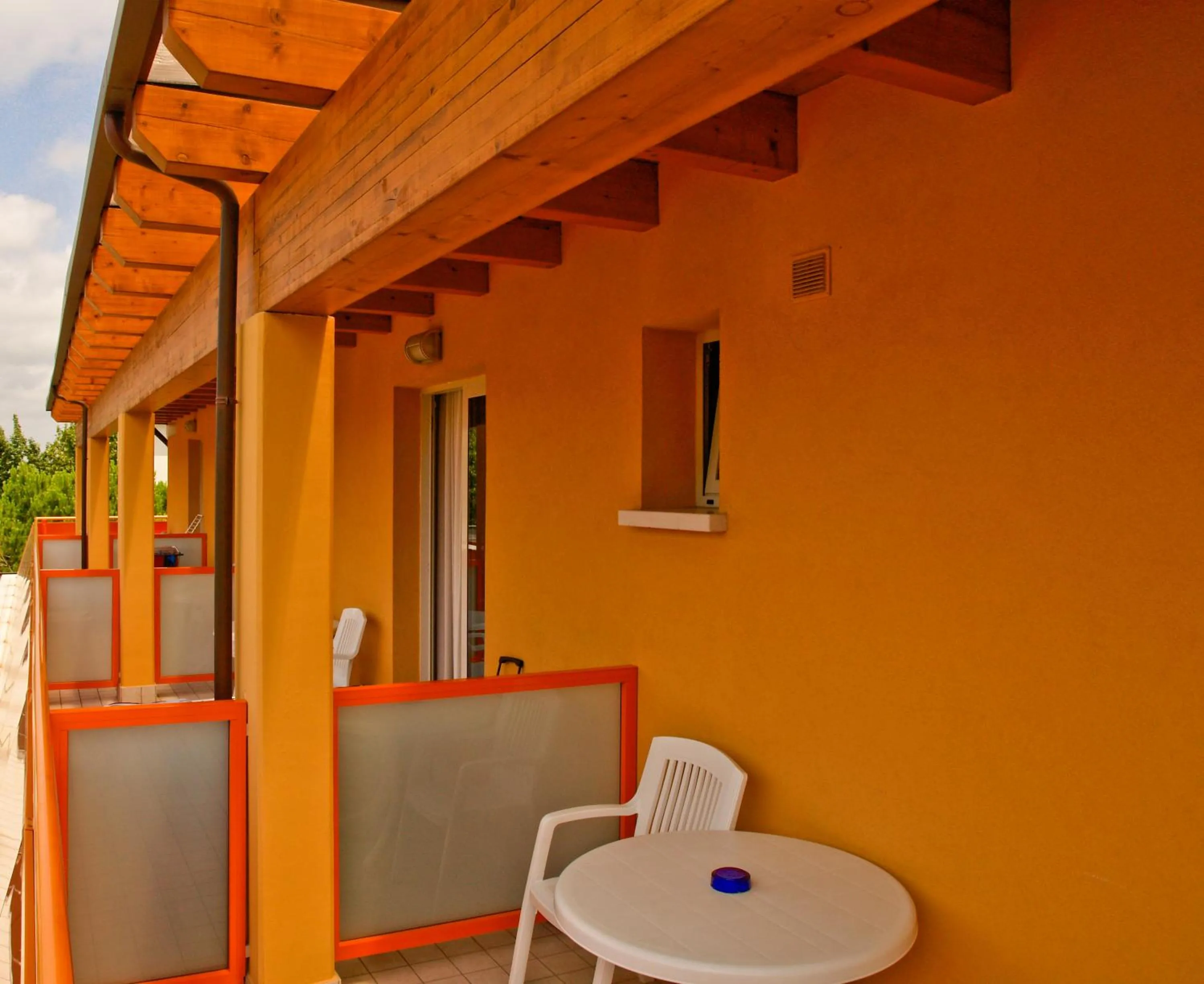 Patio in Hotel Villa Angelina