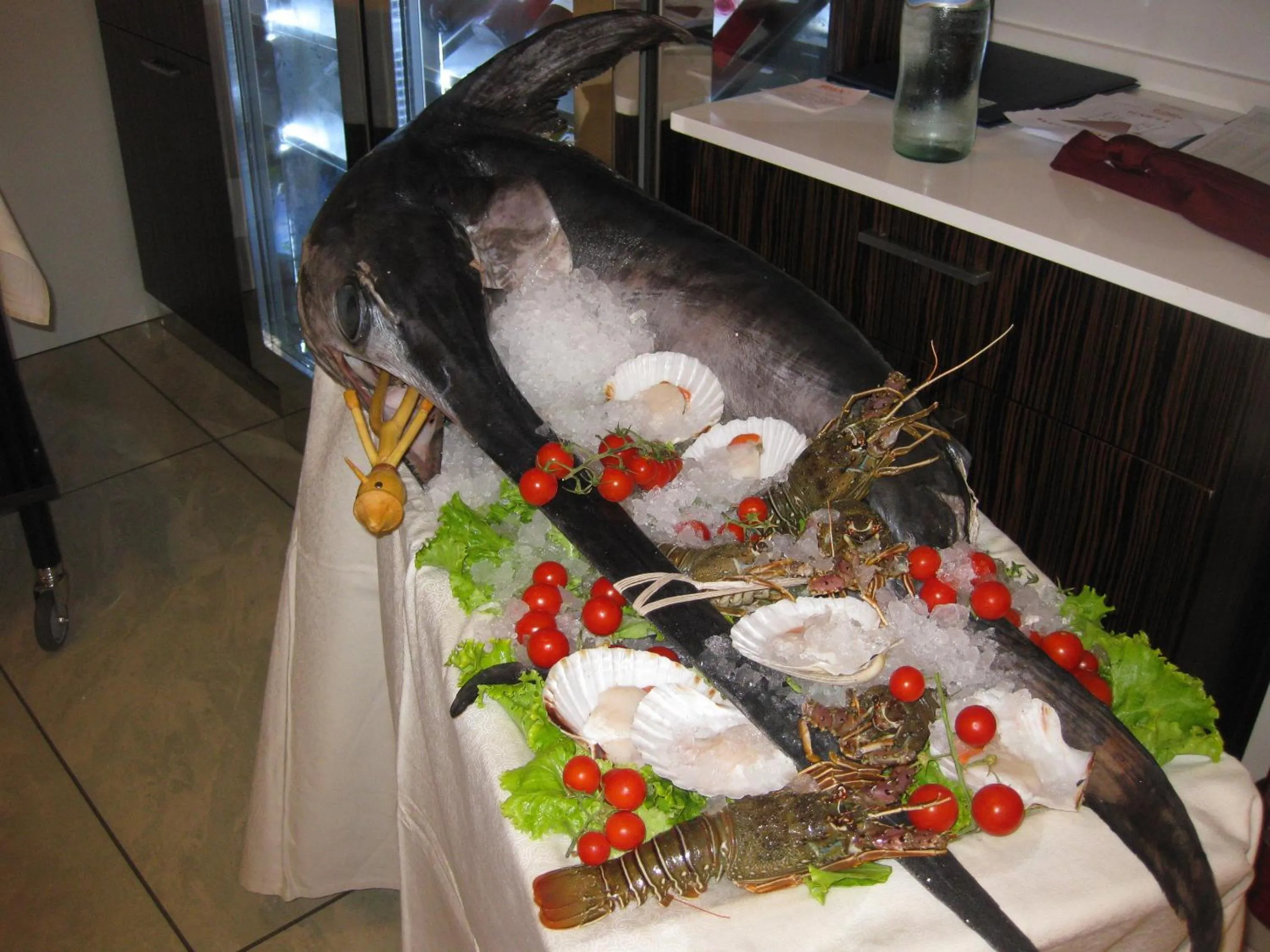 Food in Hotel Villa Angelina