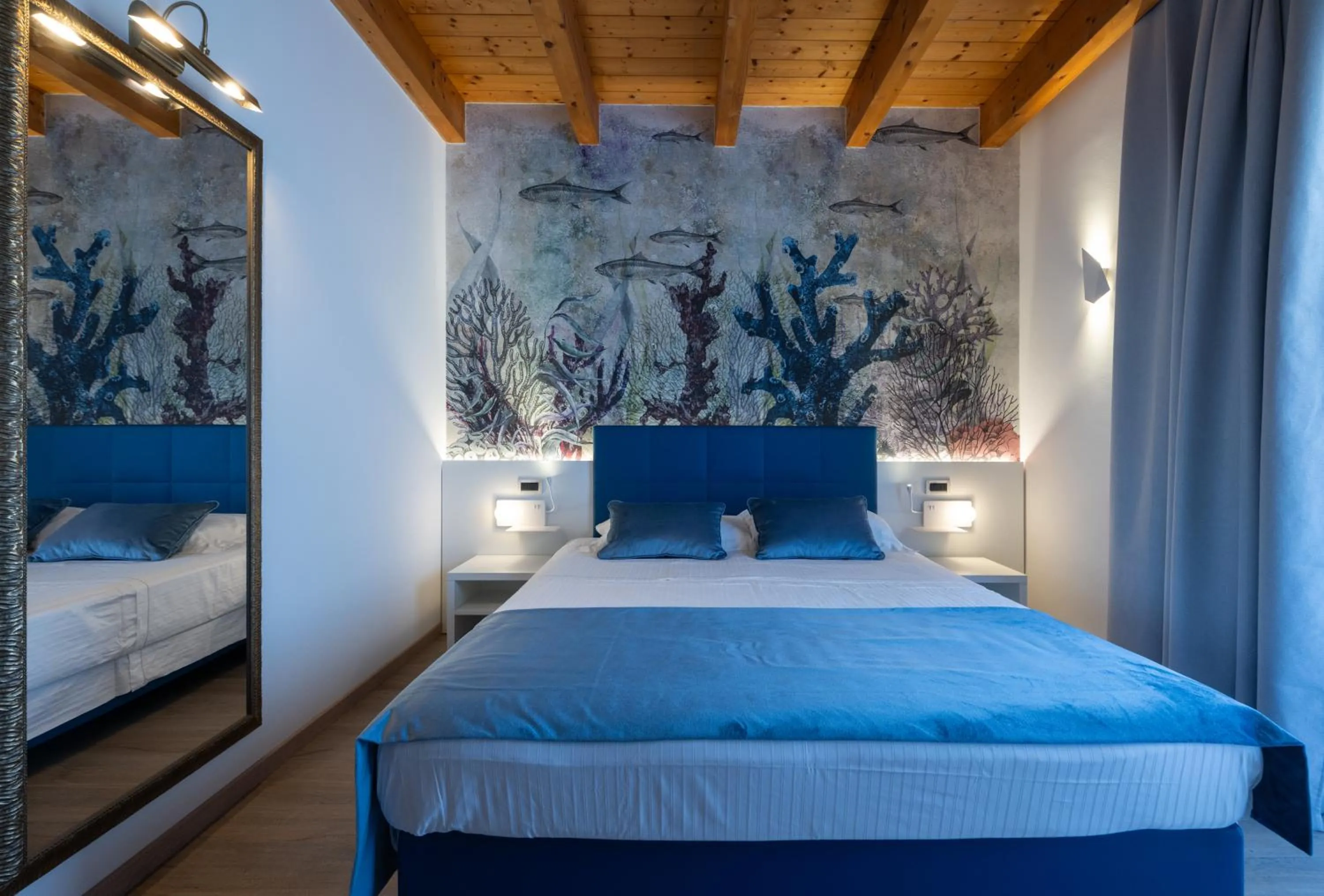 Bedroom, Bed in Hotel Villa Angelina
