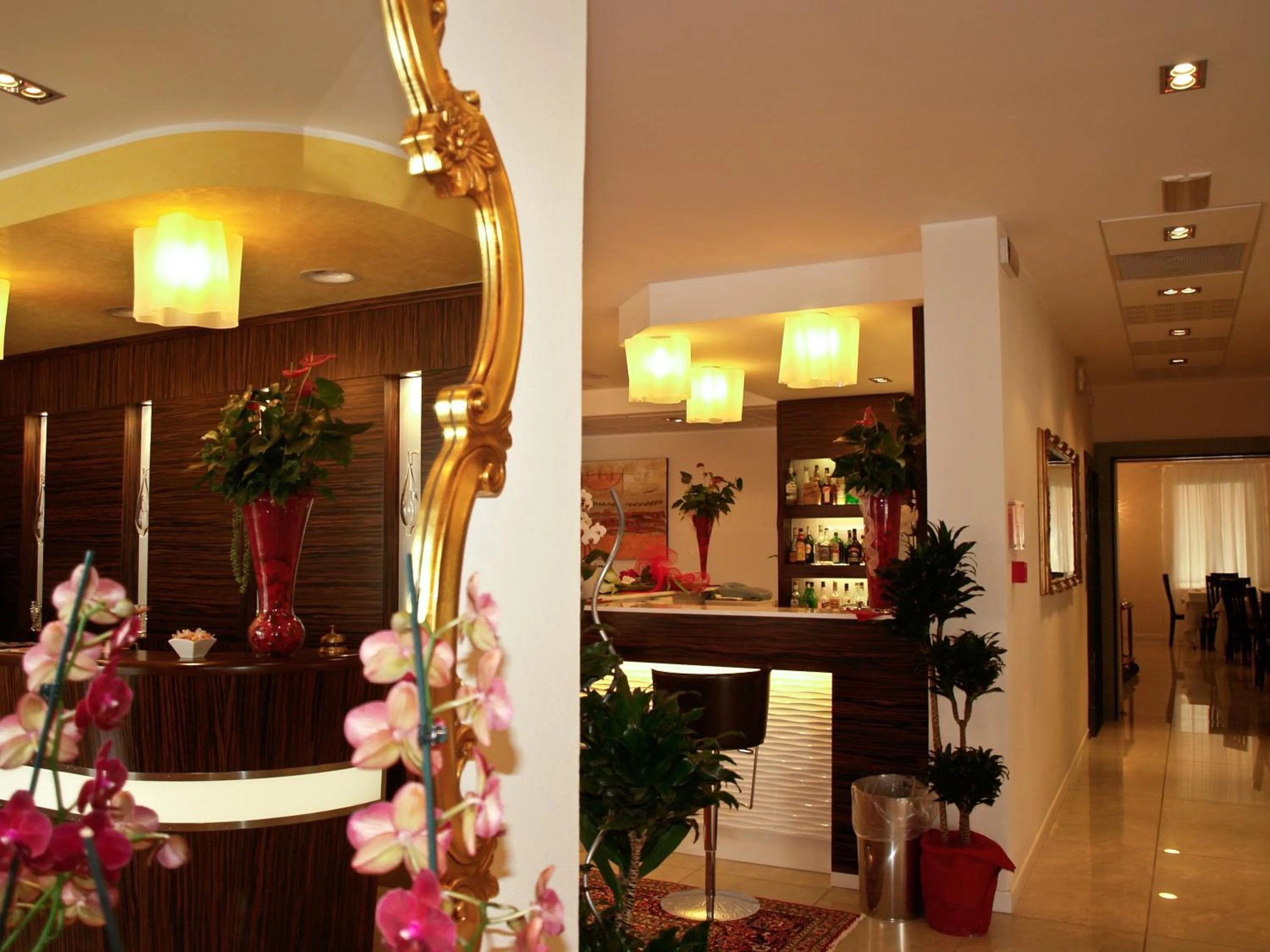 Lobby or reception in Hotel Villa Angelina