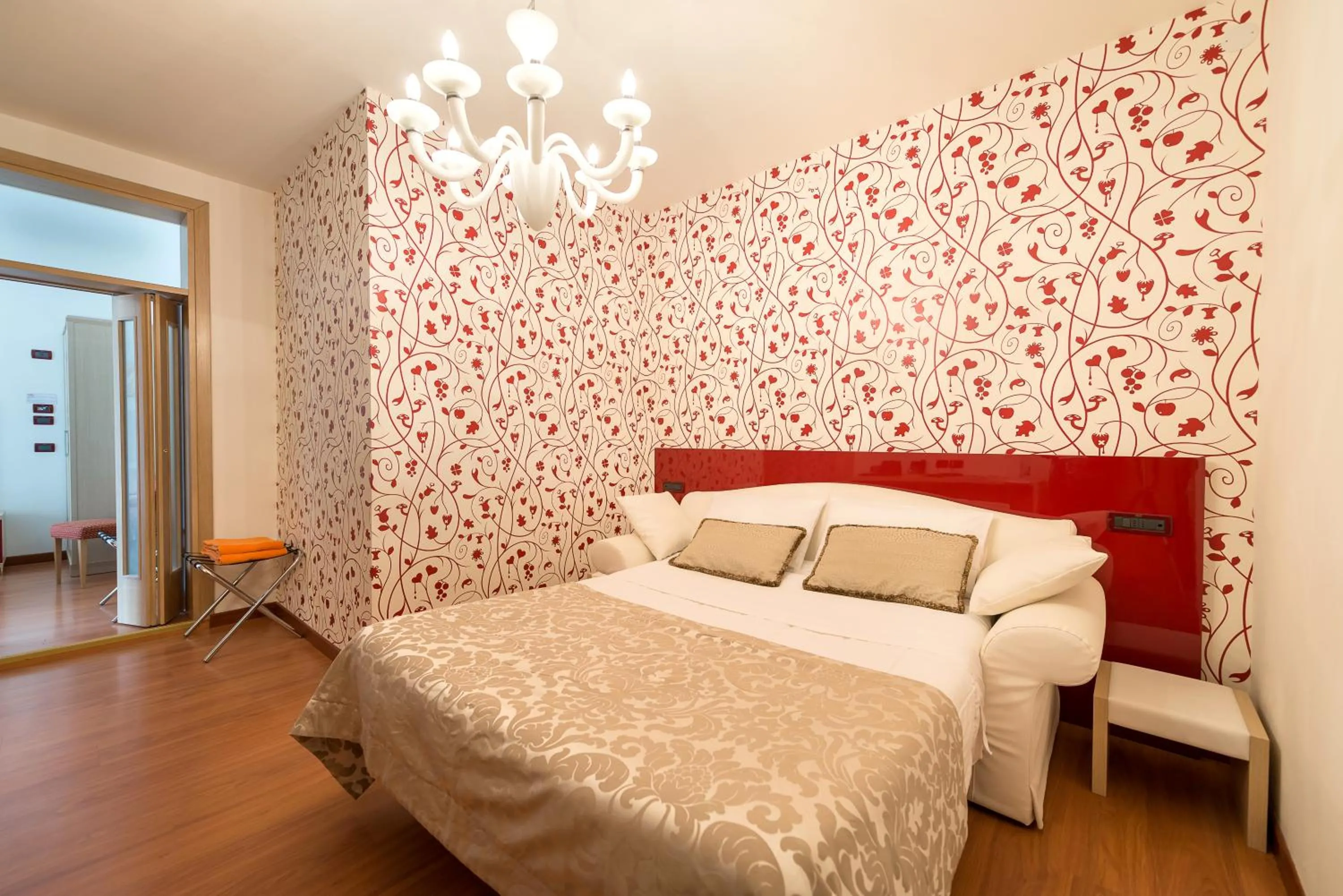 Bed in Hotel Villa Angelina