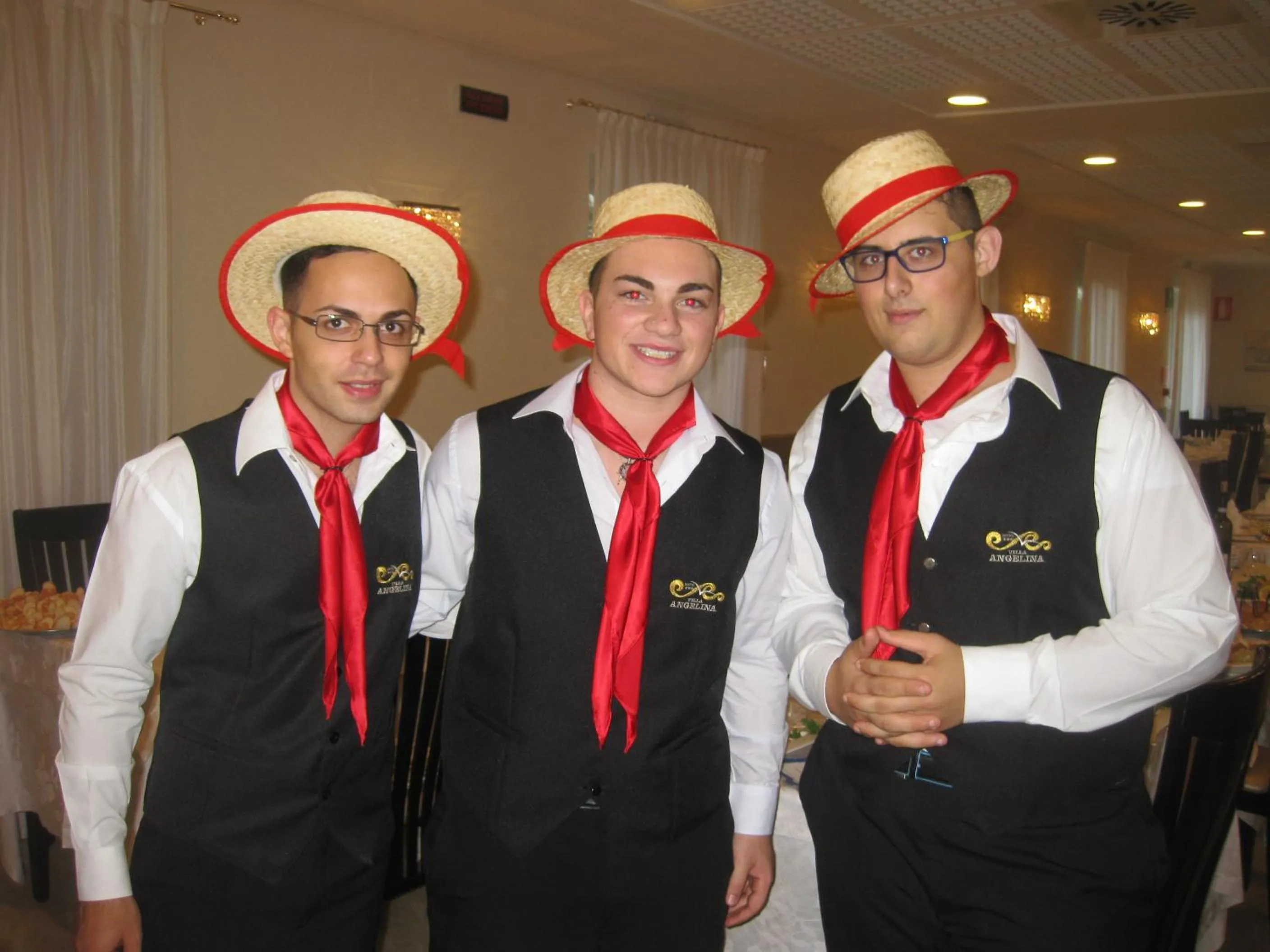 Staff in Hotel Villa Angelina