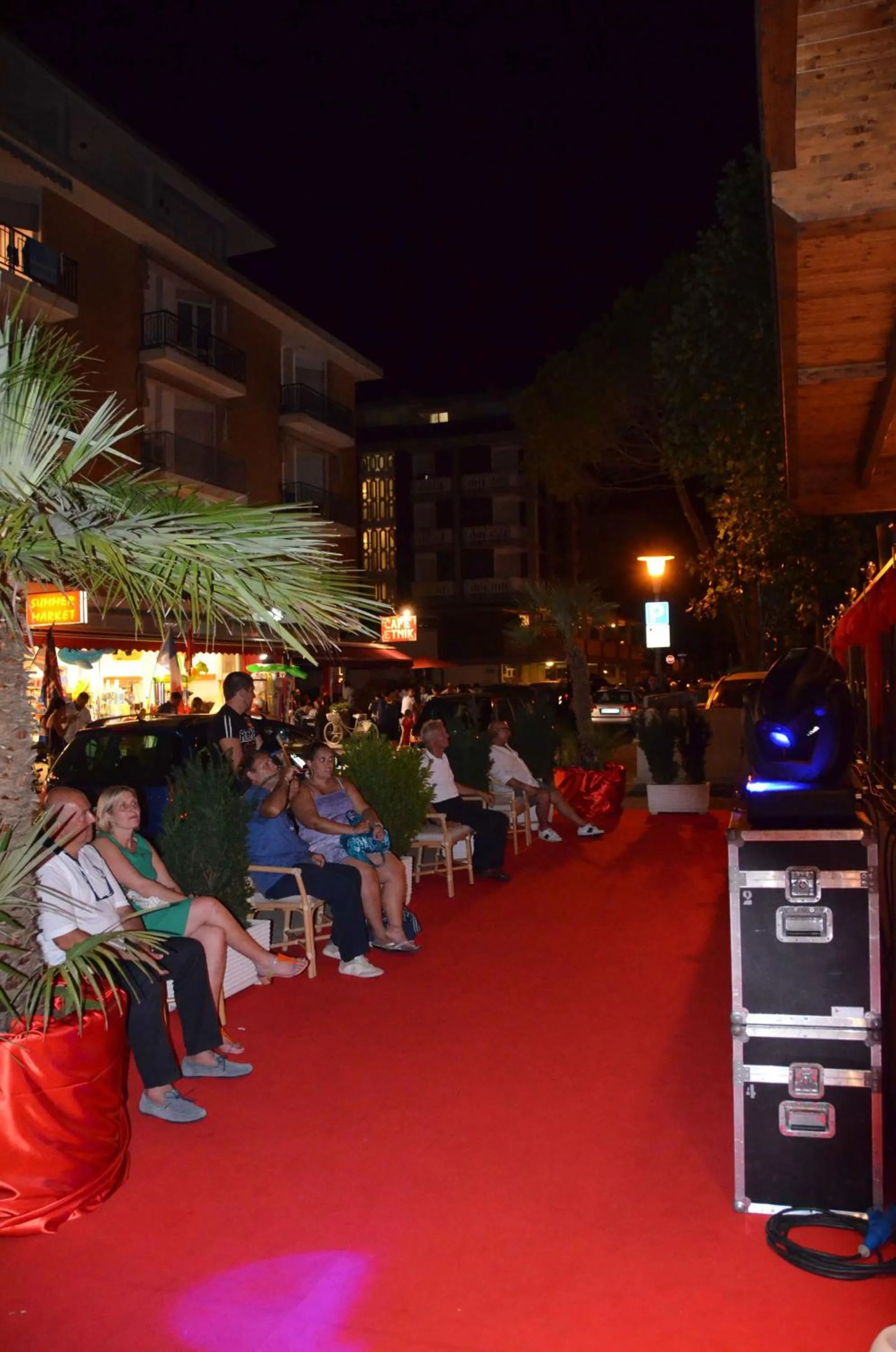 Night in Hotel Villa Angelina